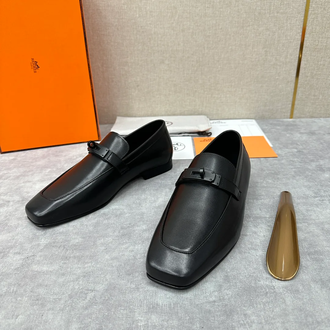 Men's Loafers And Dress Shoes HERMES 17745665