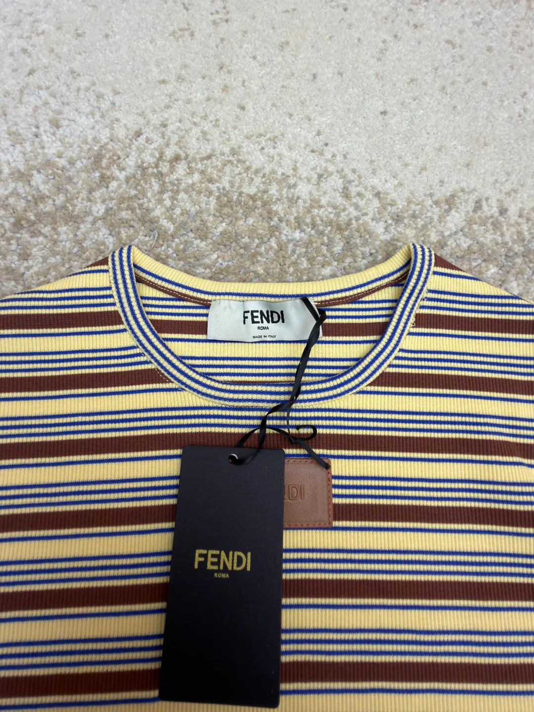 Men's T-Shirts FENDI 17480574