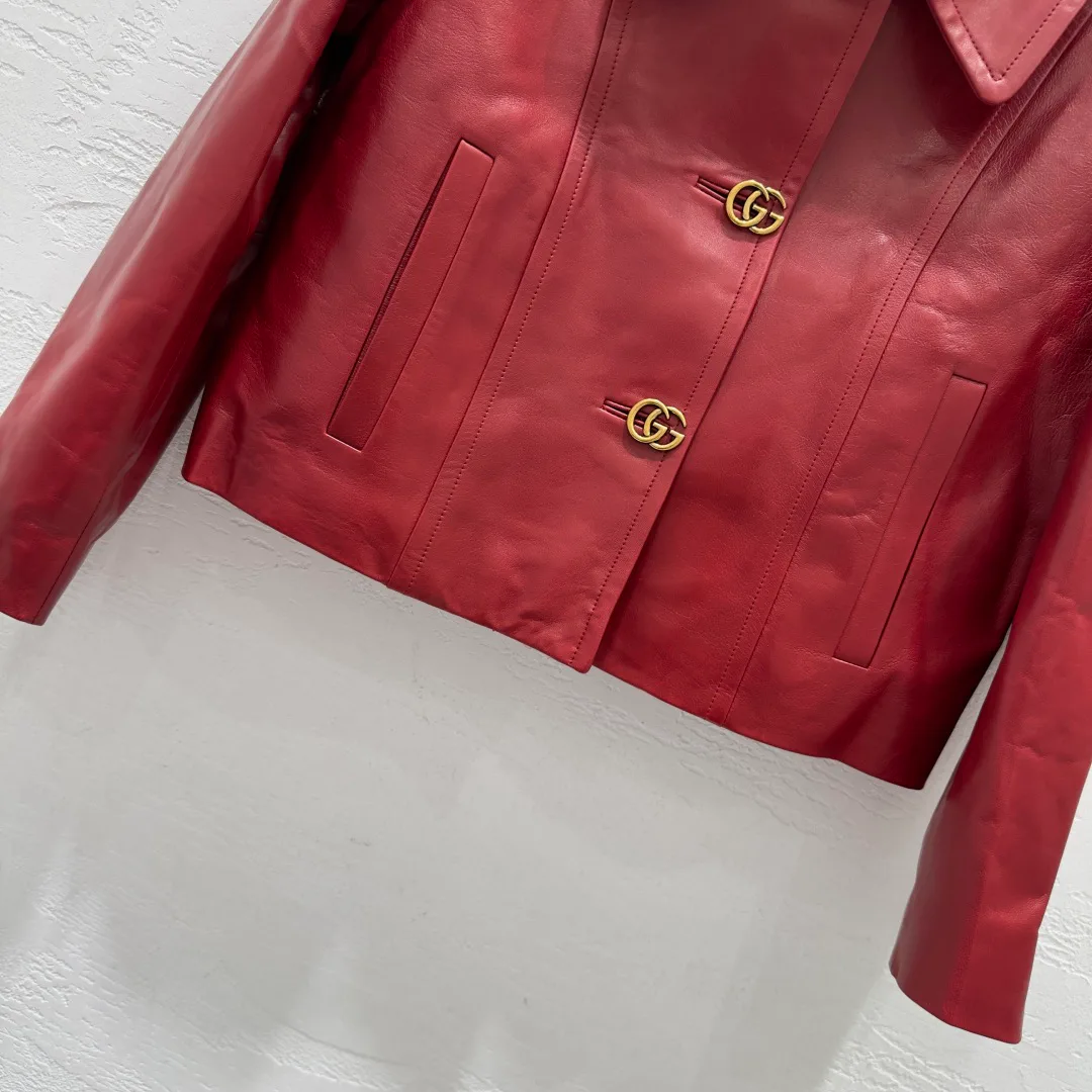 Women's Leather Jackets And Sheepskin Coats GUCCI 18064713