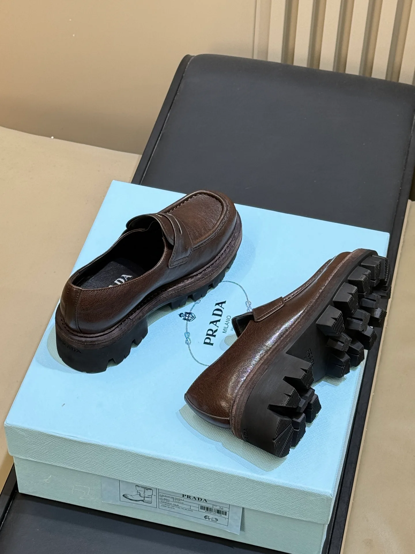 Women's Loafers And Moccasins PRADA 18072847