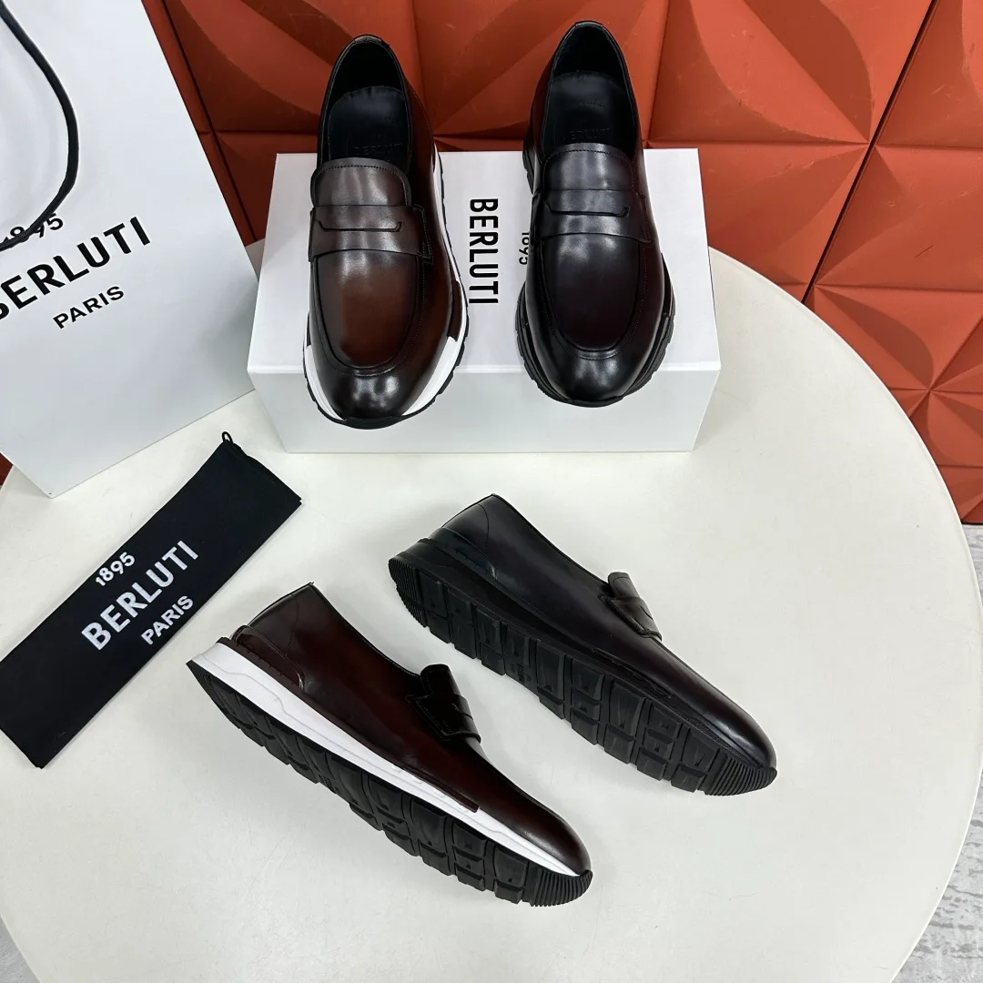 Men's Loafers And Dress Shoes BERLUTI 18000841