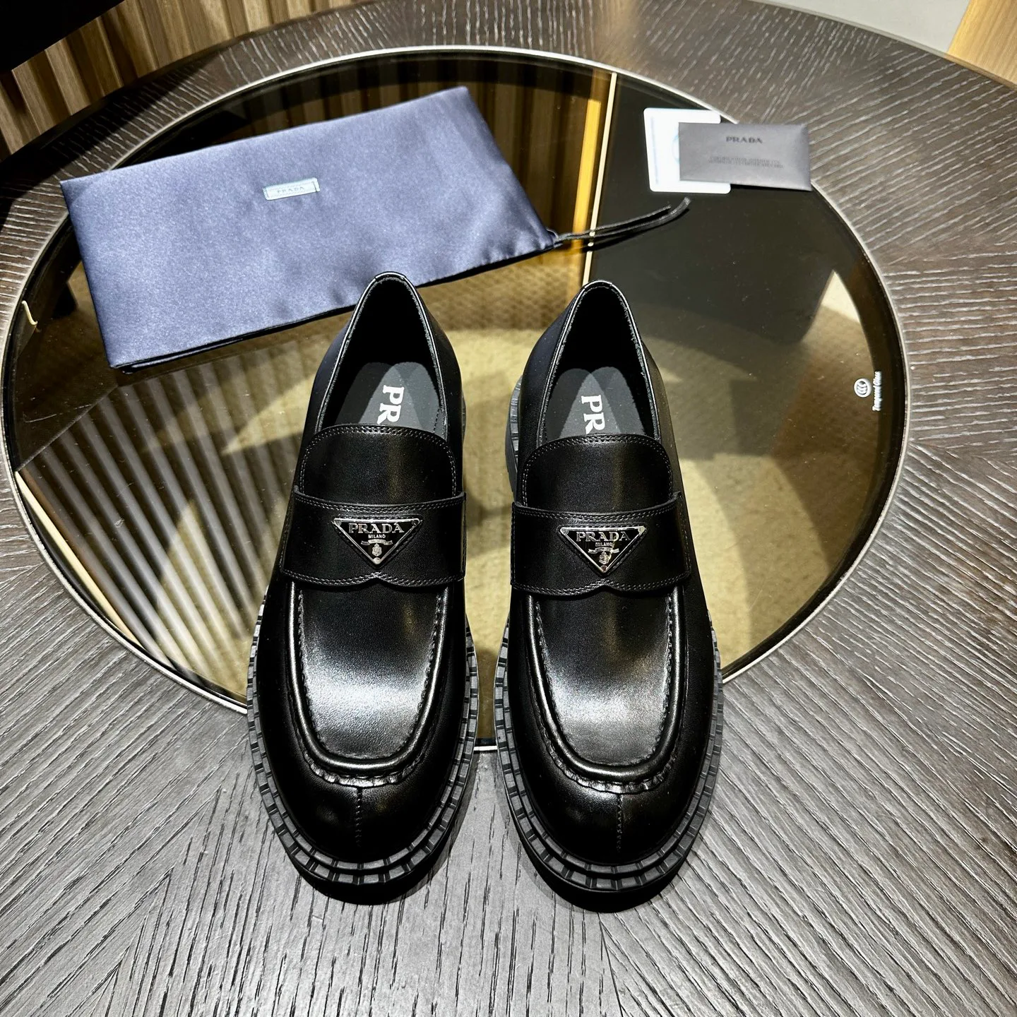 Men's Loafers And Dress Shoes PRADA 18192291