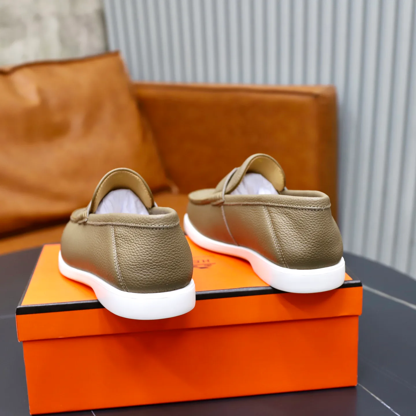 Men's Loafers And Dress Shoes HERMES 18103079