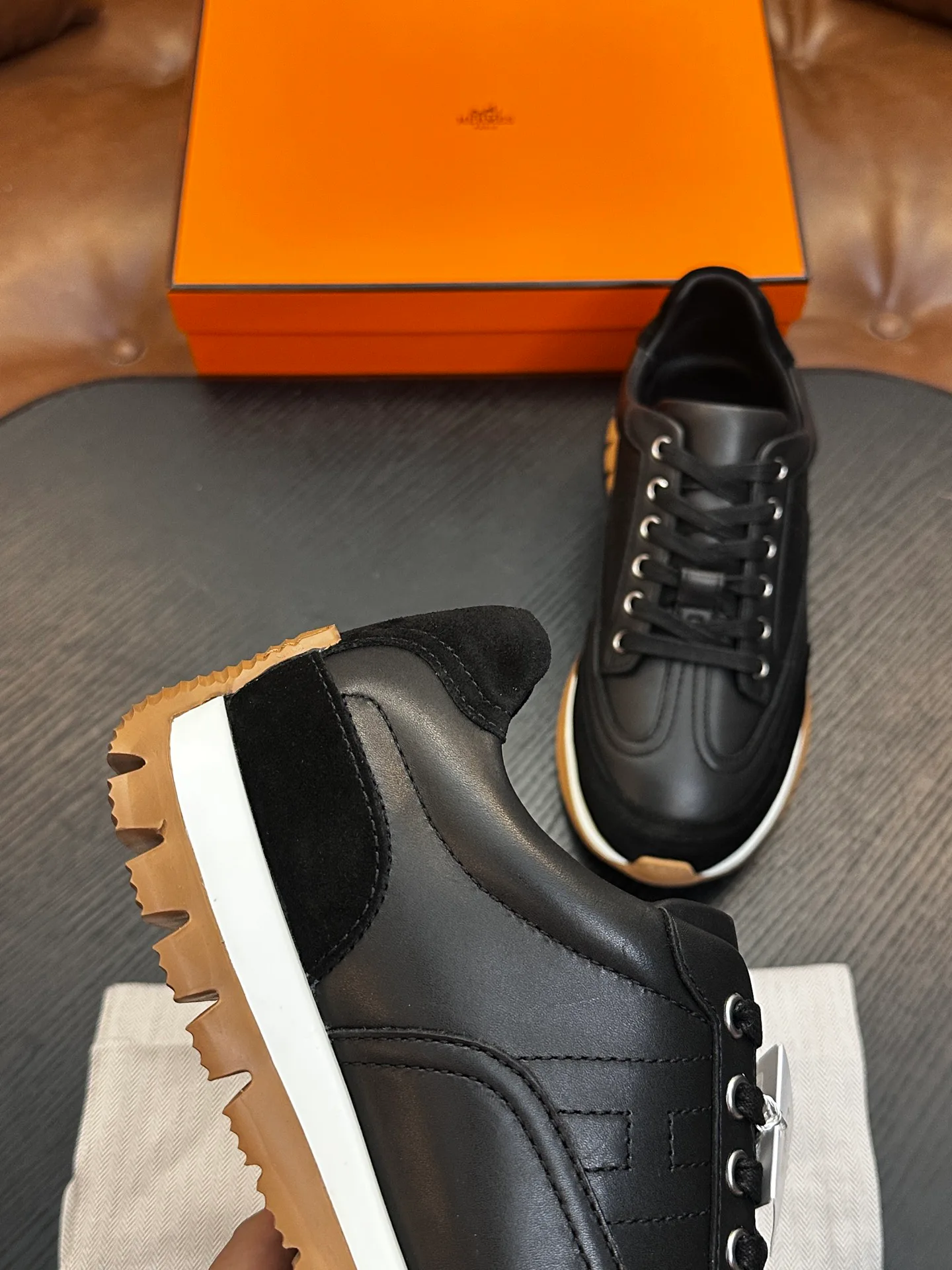 Men's Sneakers HERMES 17733046