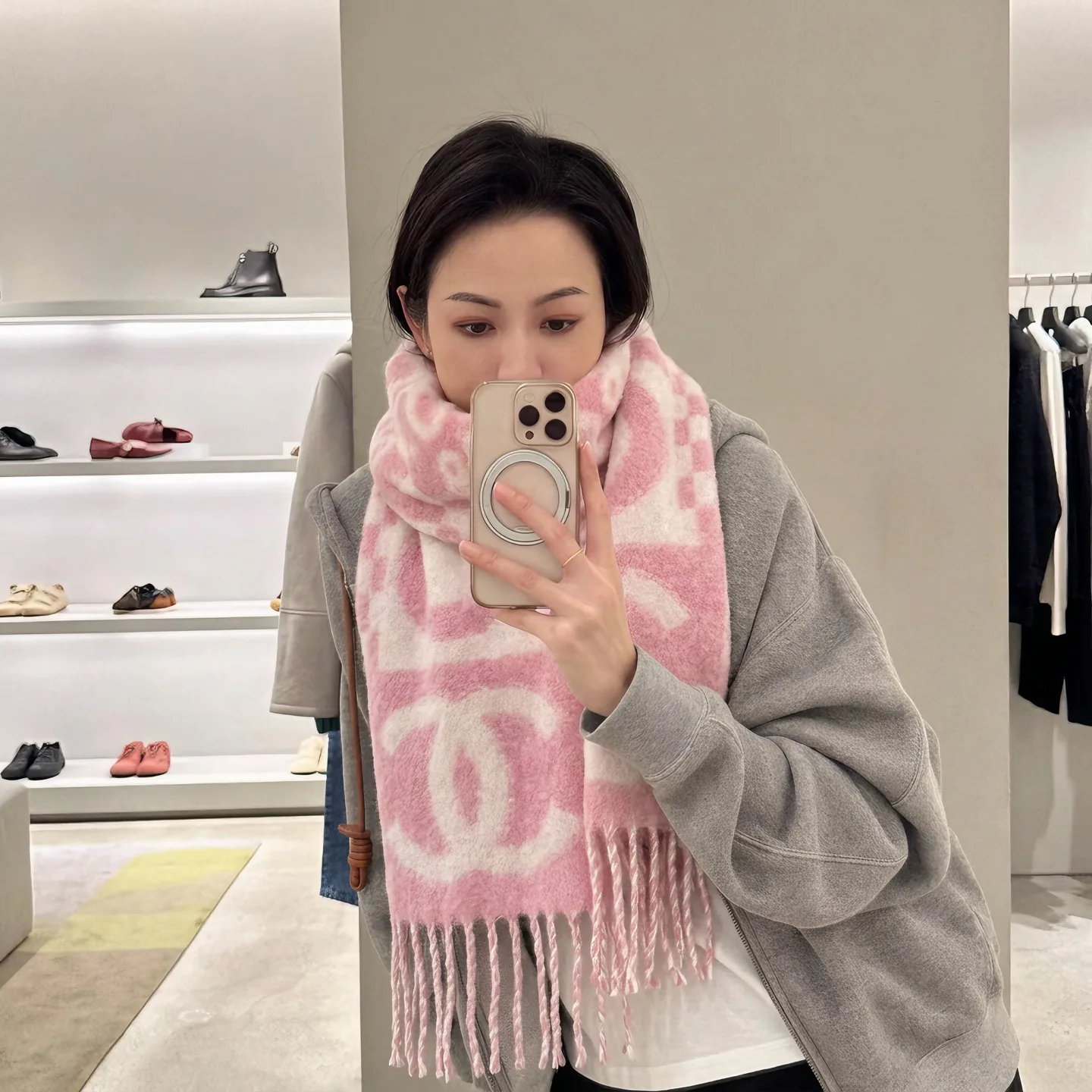 Scarves CHANEL 18322571