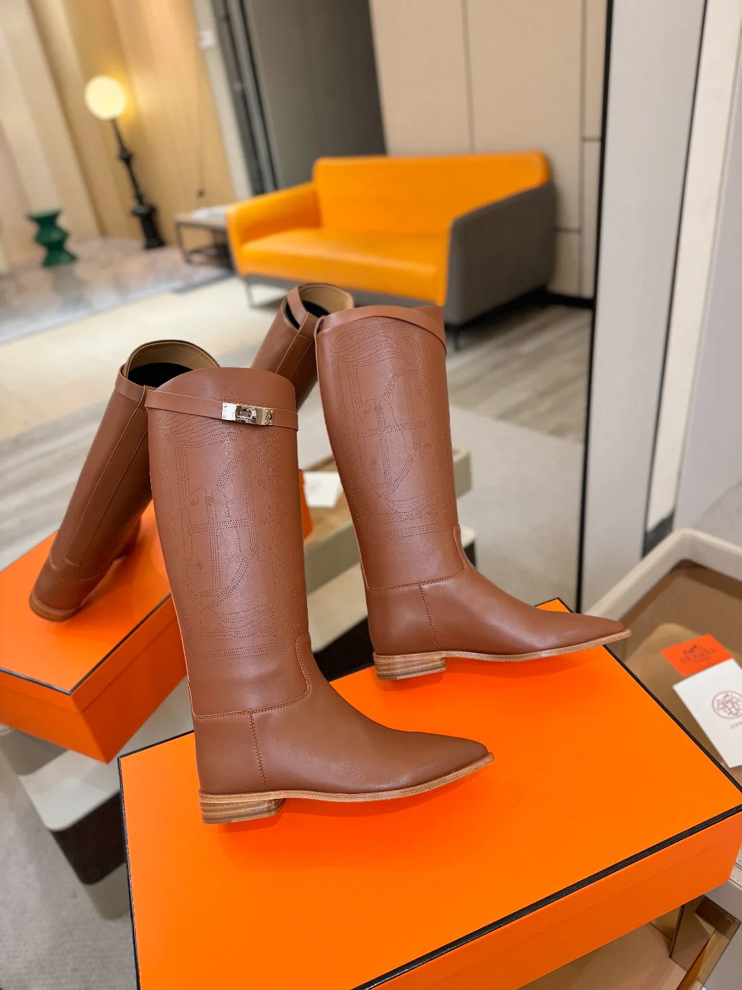 Сапоги Женские Hermes 18621709