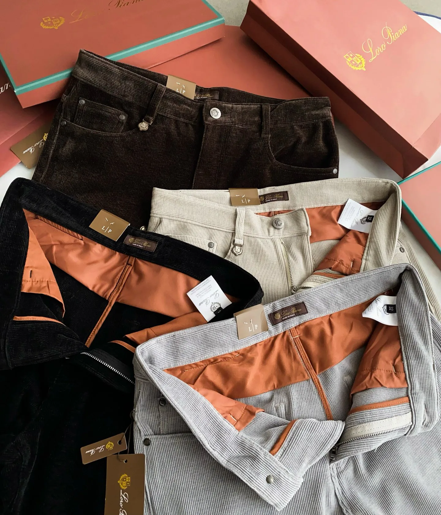 Men's Trousers LORO PIANA 18161911