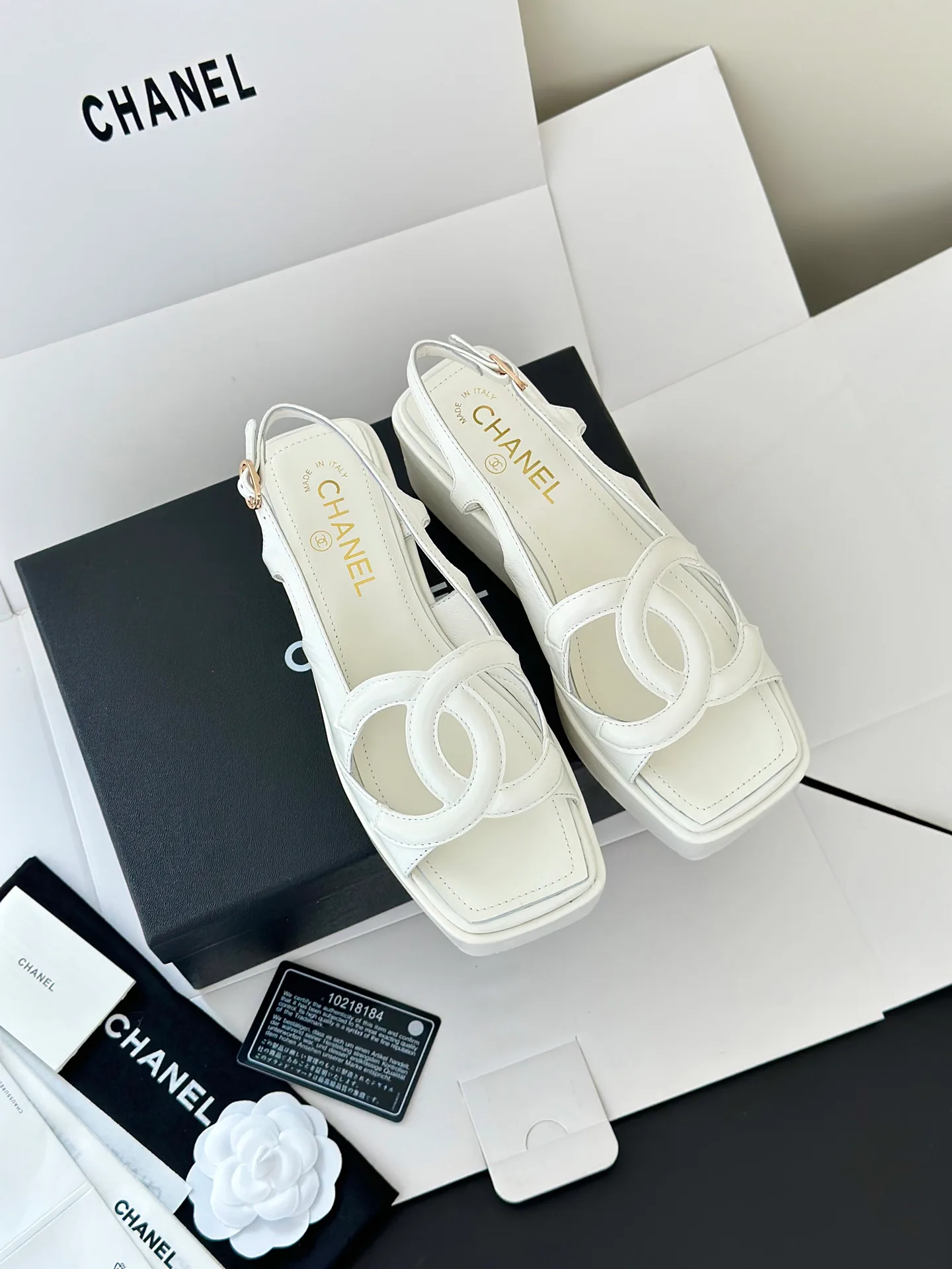 Women's Open-Toe Sandals CHANEL 18143038