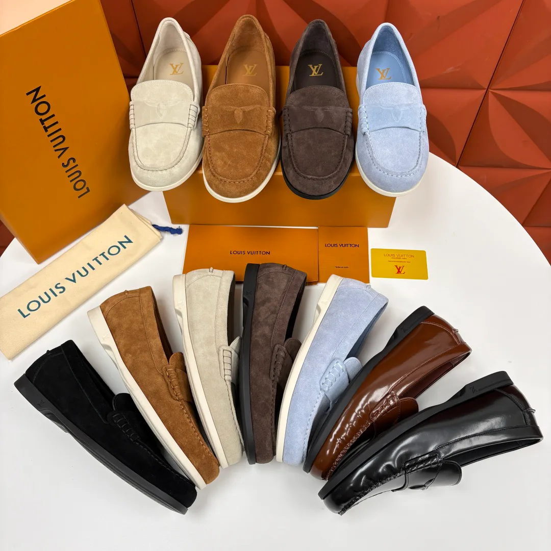 Men's Loafers And Dress Shoes LOUIS VUITTON 17715944