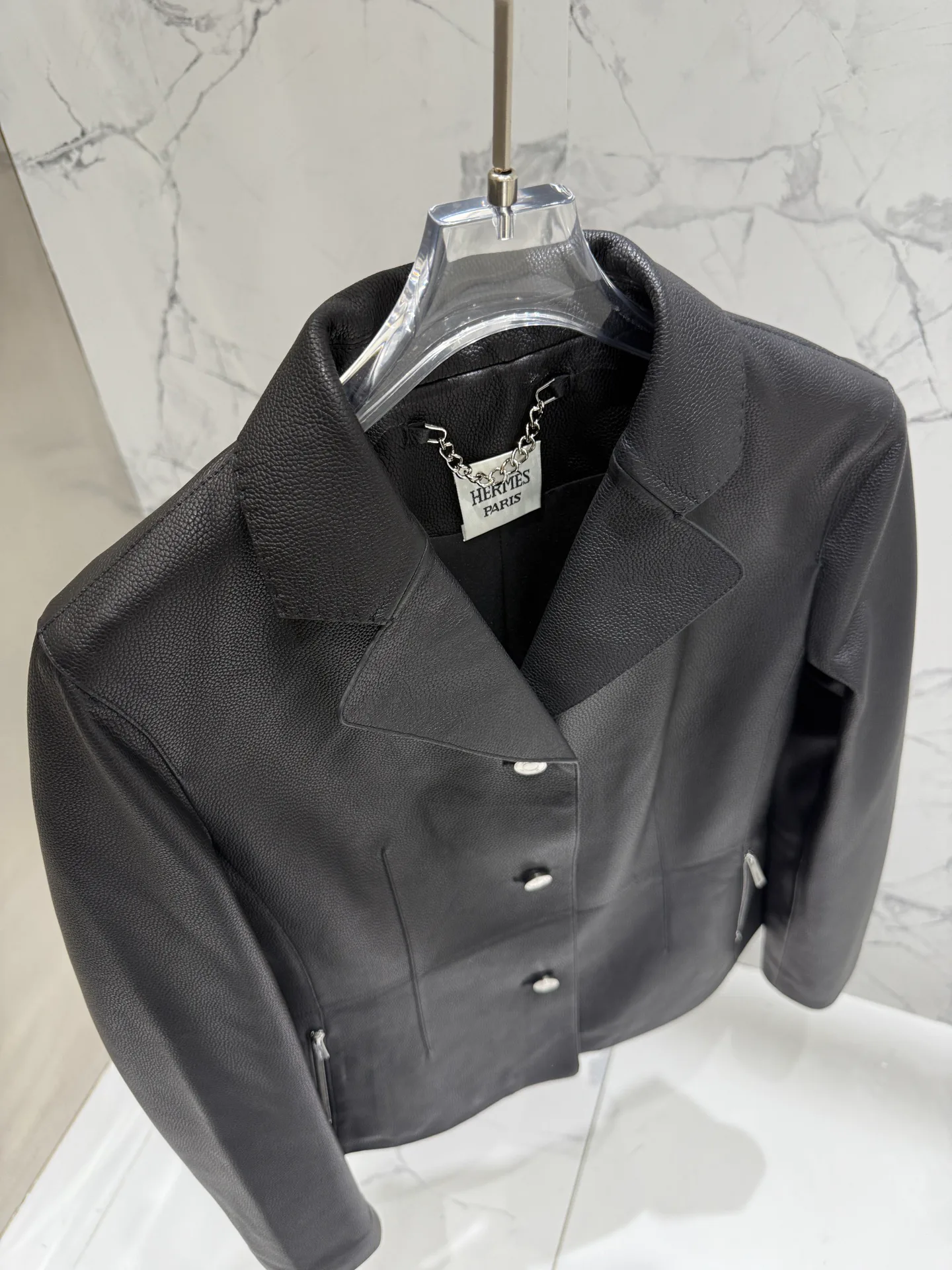 Women's Leather Jackets And Sheepskin Coats HERMES 17823588