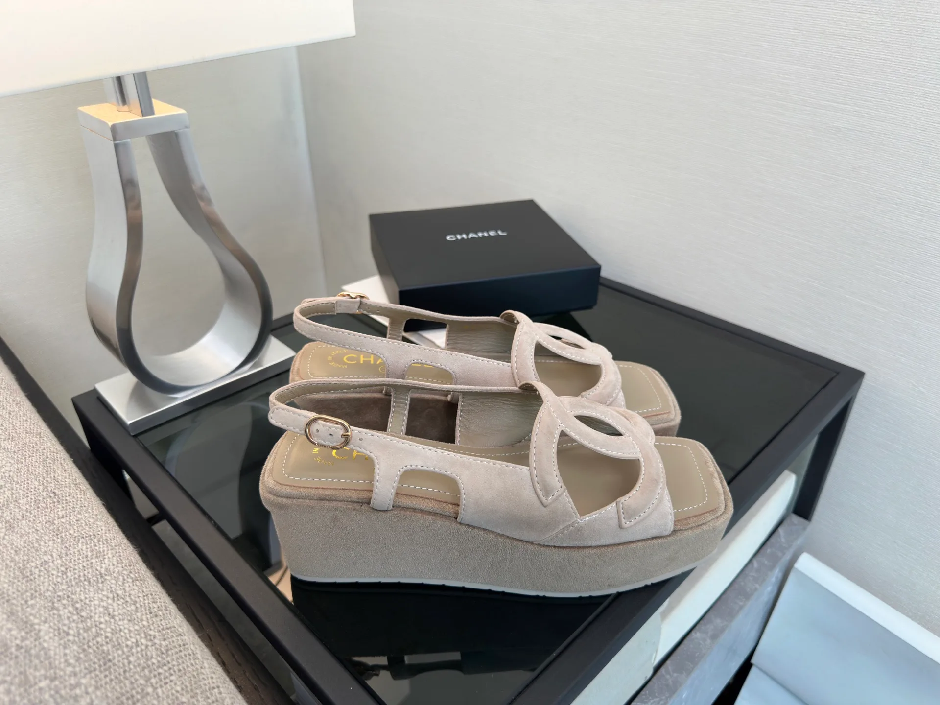 Women's Open-Toe Sandals CHANEL 18228941