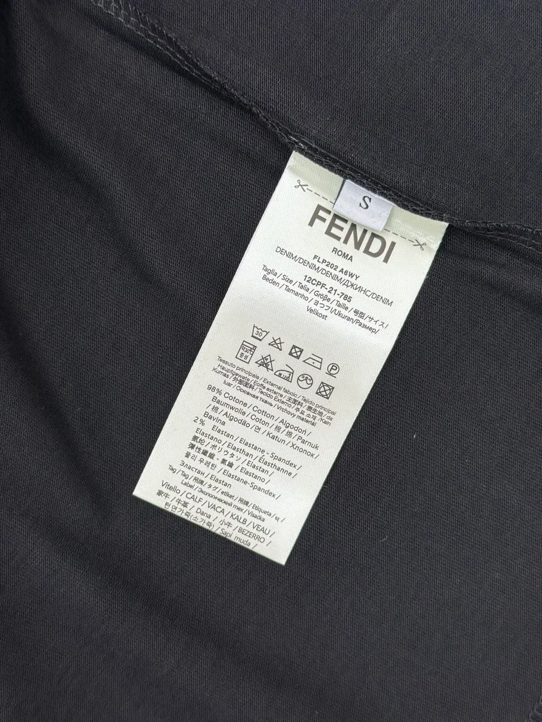 Men's T-Shirts FENDI 17810720