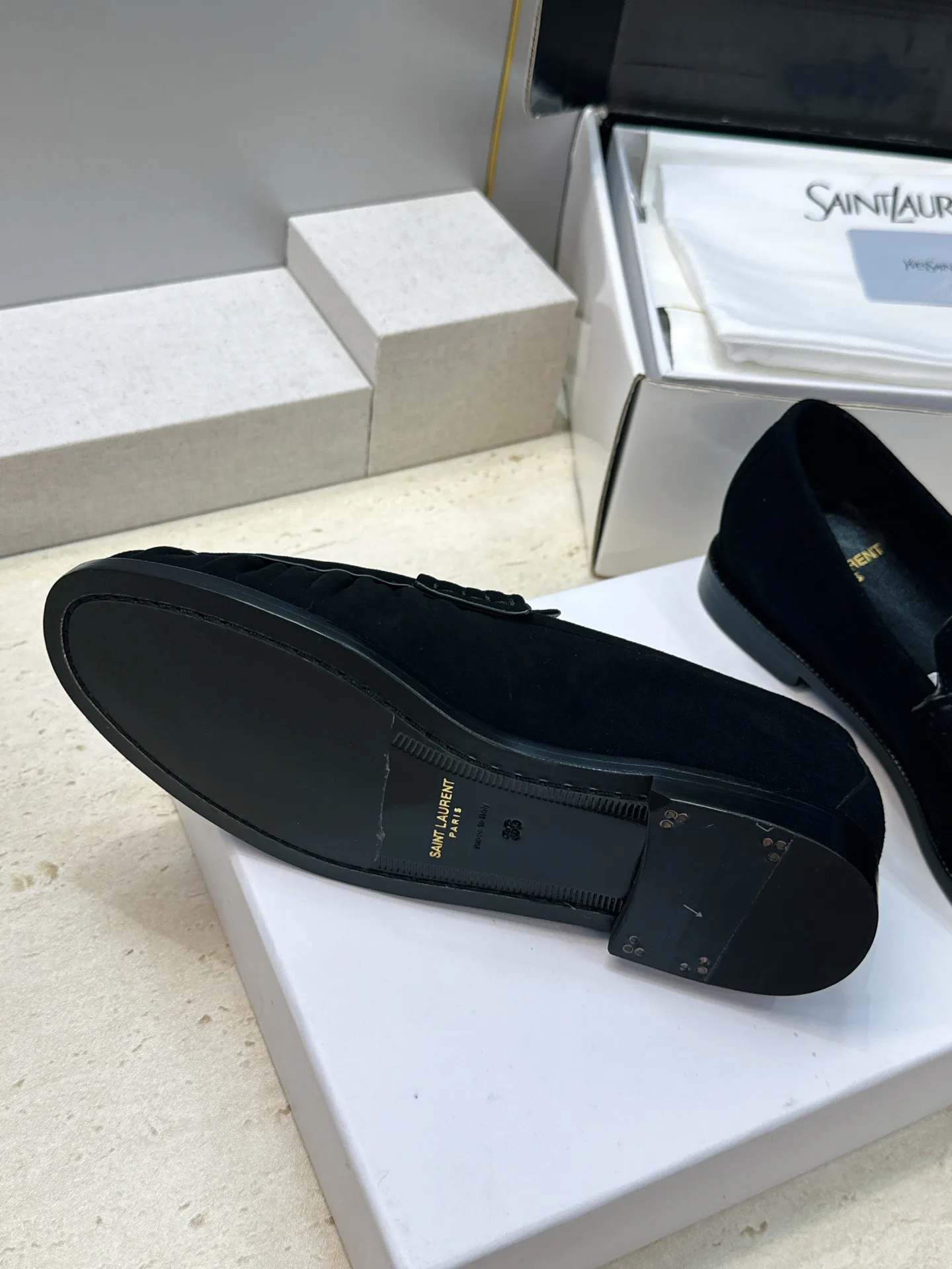Women's Loafers And Moccasins SAINT LAURENT 18007086