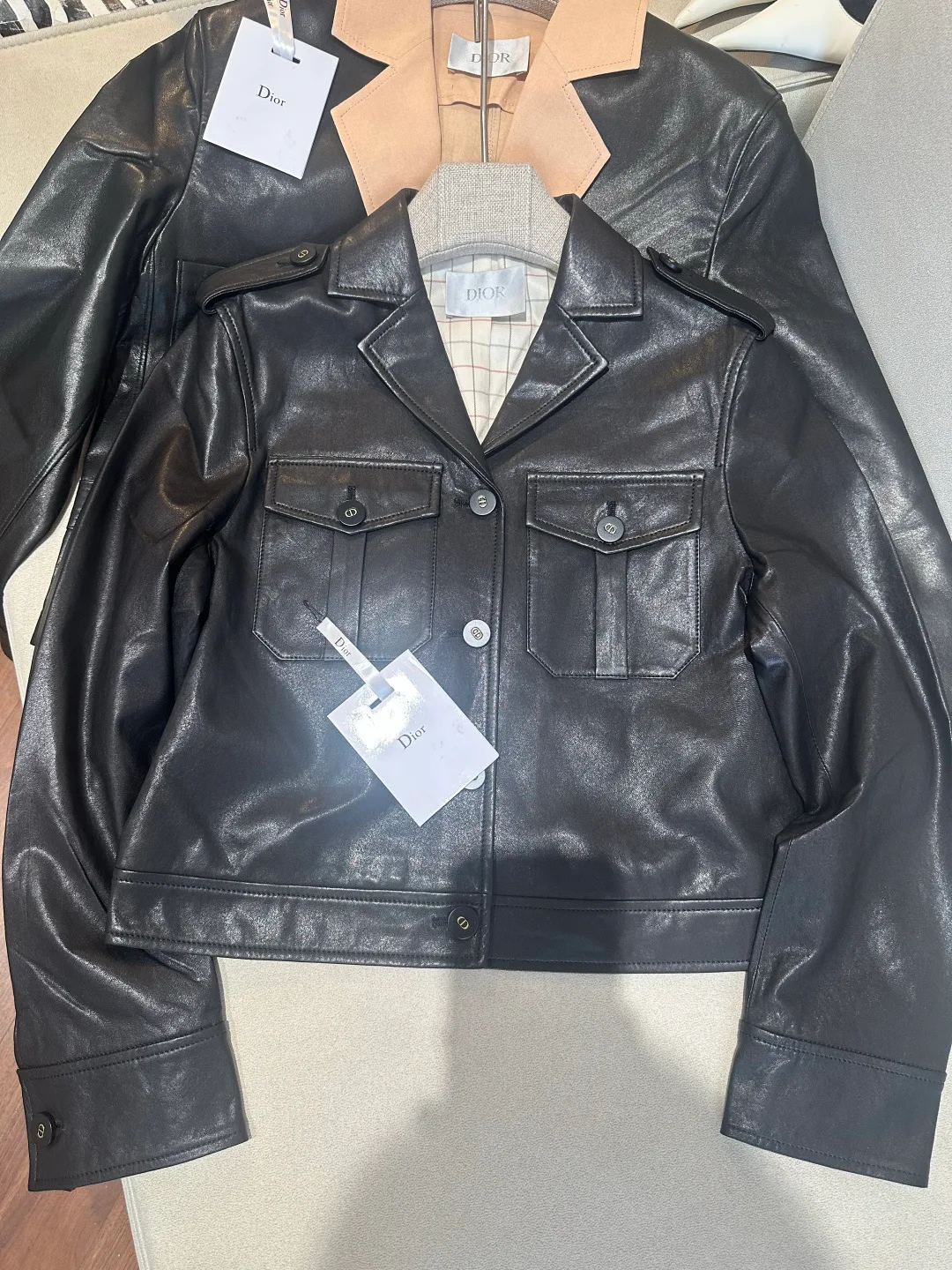 Women's Leather Jackets And Sheepskin Coats CHRISTIAN DIOR 17766320