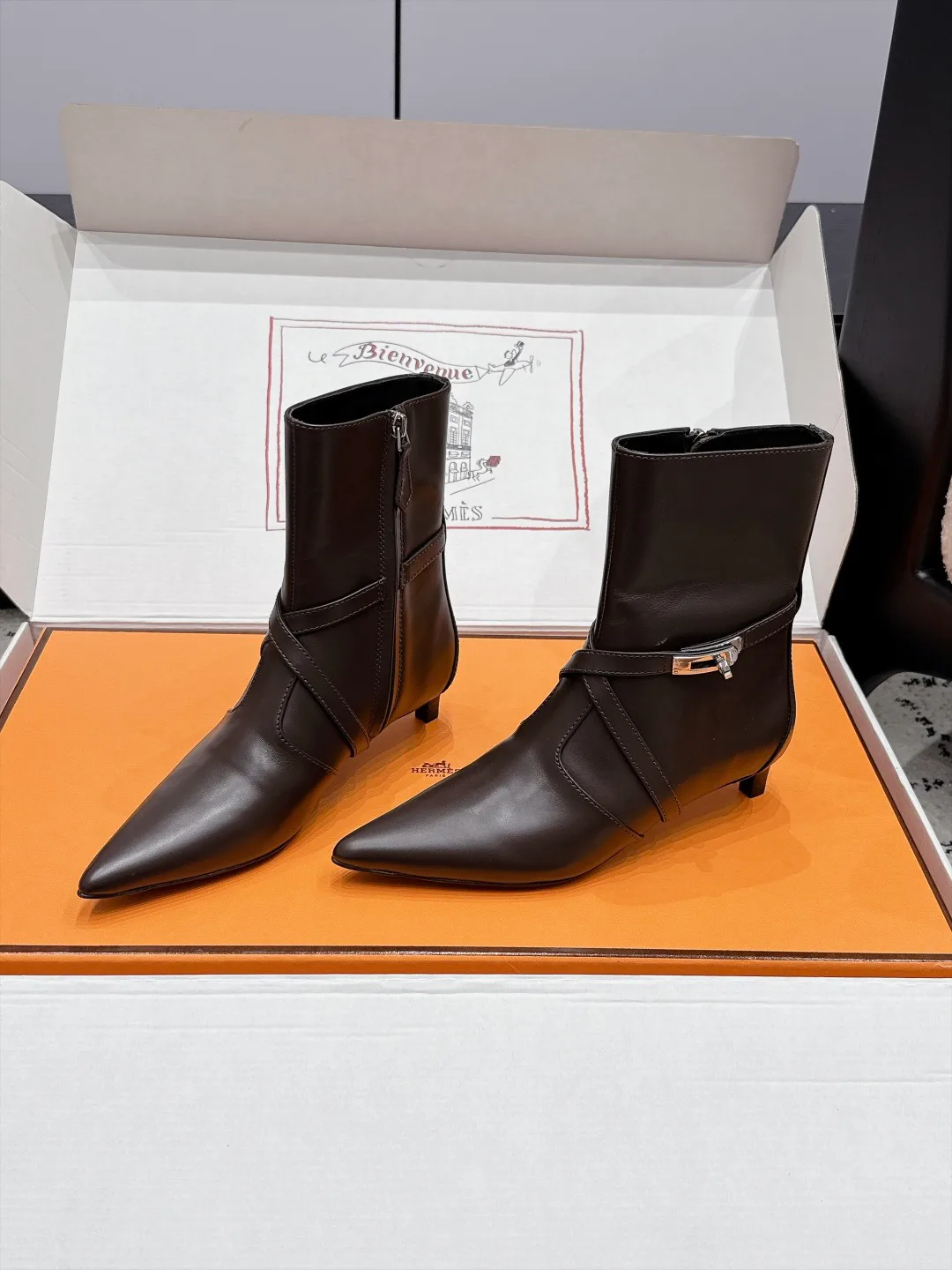 Women's Booties HERMES 18505395