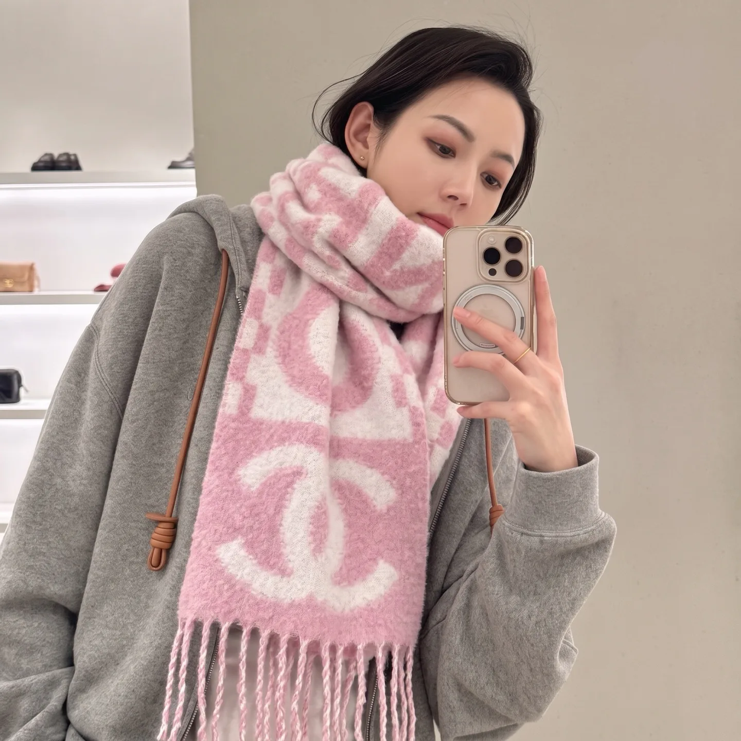 Scarves CHANEL 18322571