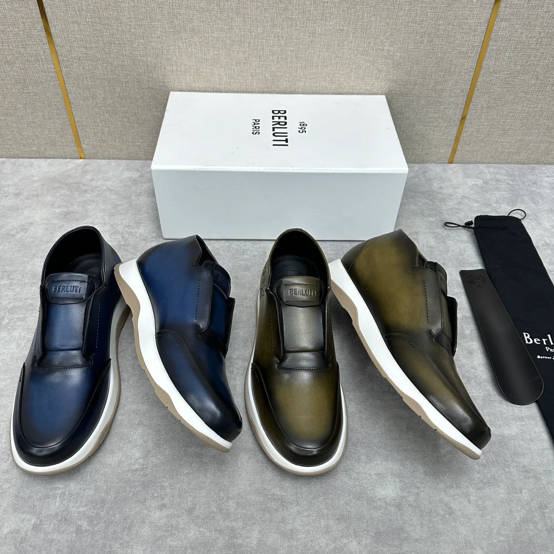 Men's Loafers And Dress Shoes BERLUTI 18100123