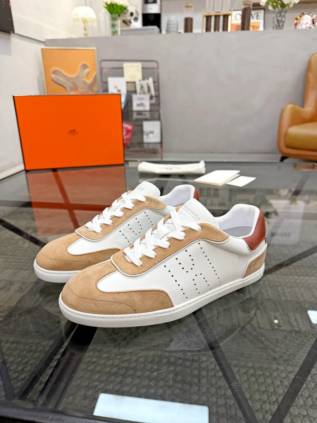 Men's Sneakers HERMES 17951087