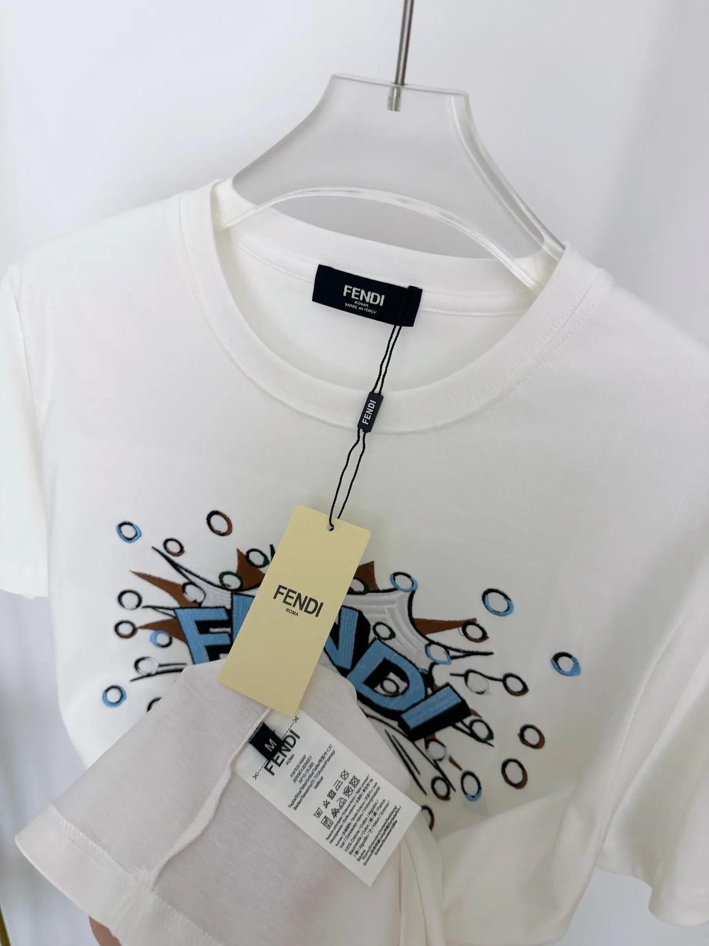 Men's T-Shirts FENDI 17108490