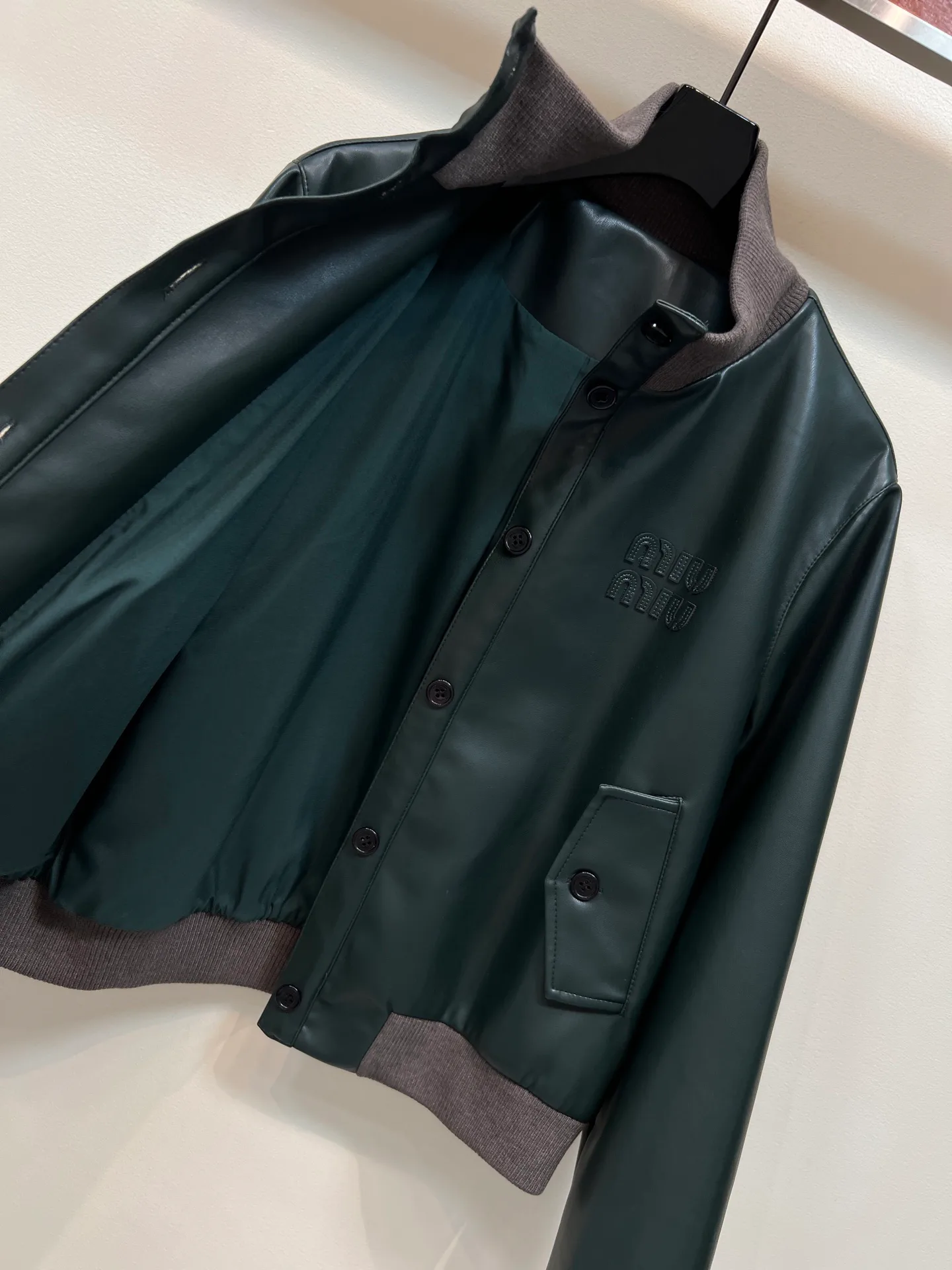 Women's Leather Jackets And Sheepskin Coats MIU MIU 18204519