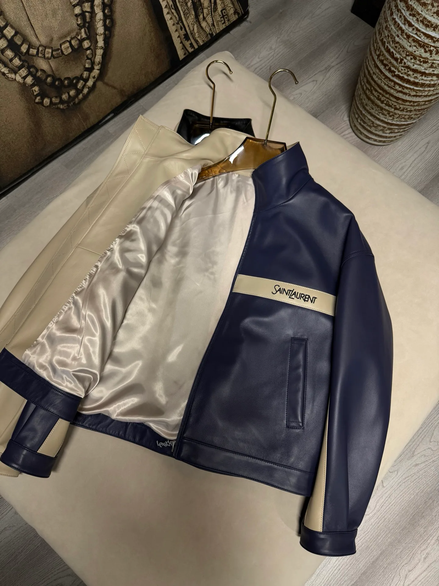 Women's Leather Jackets And Sheepskin Coats SAINT LAURENT 18259825