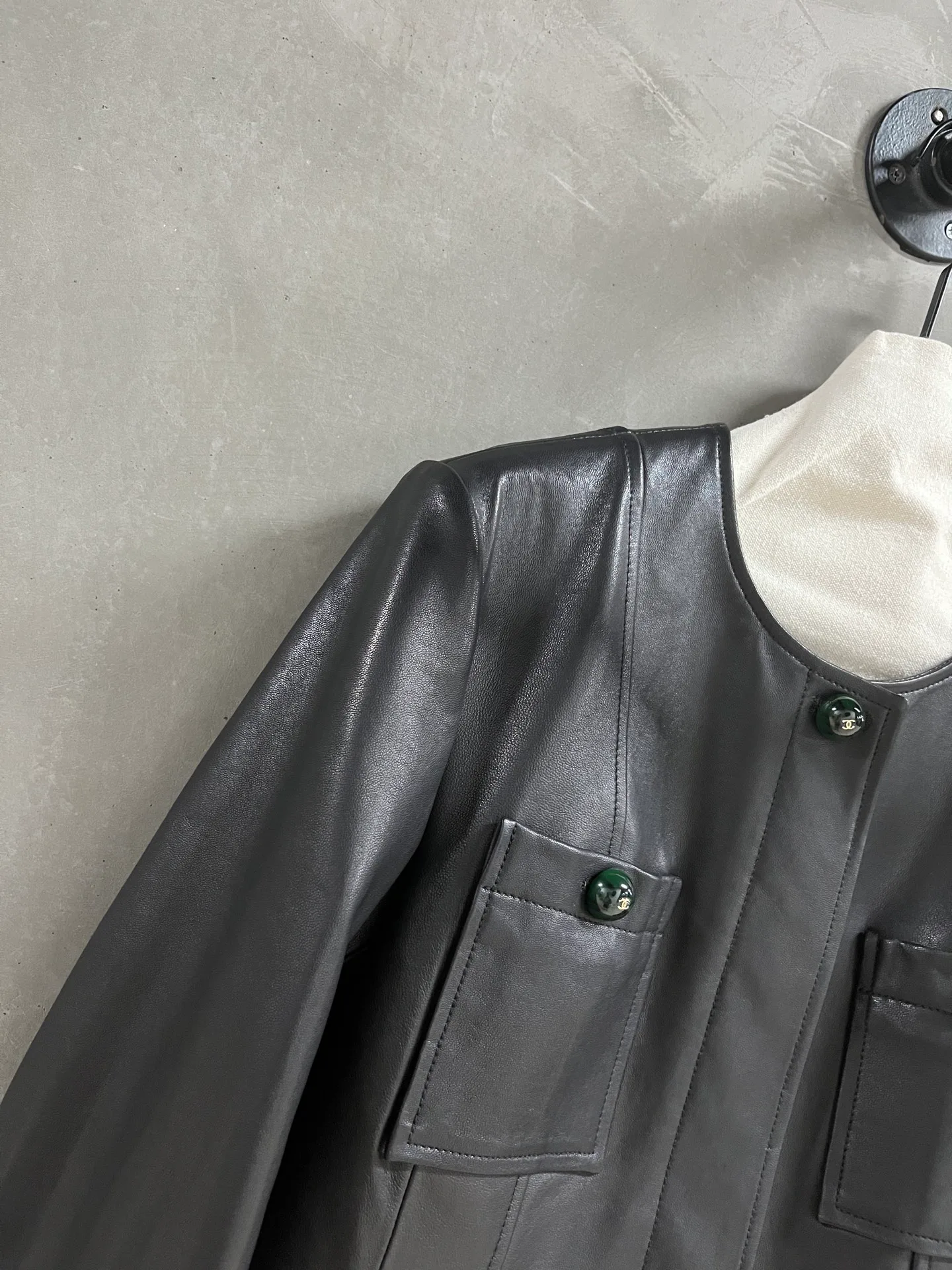 Women's Leather Jackets And Sheepskin Coats CHANEL 17820484