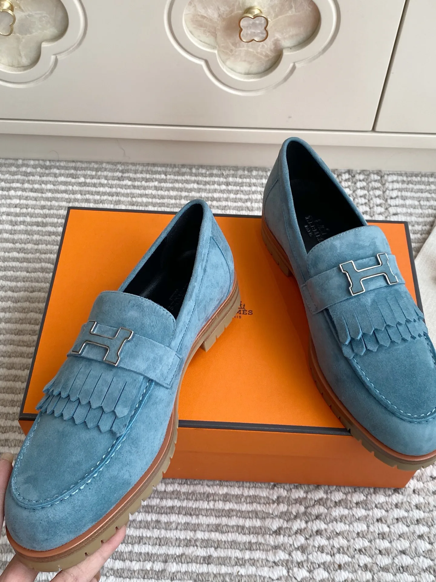 Women's Loafers And Moccasins HERMES 17476127
