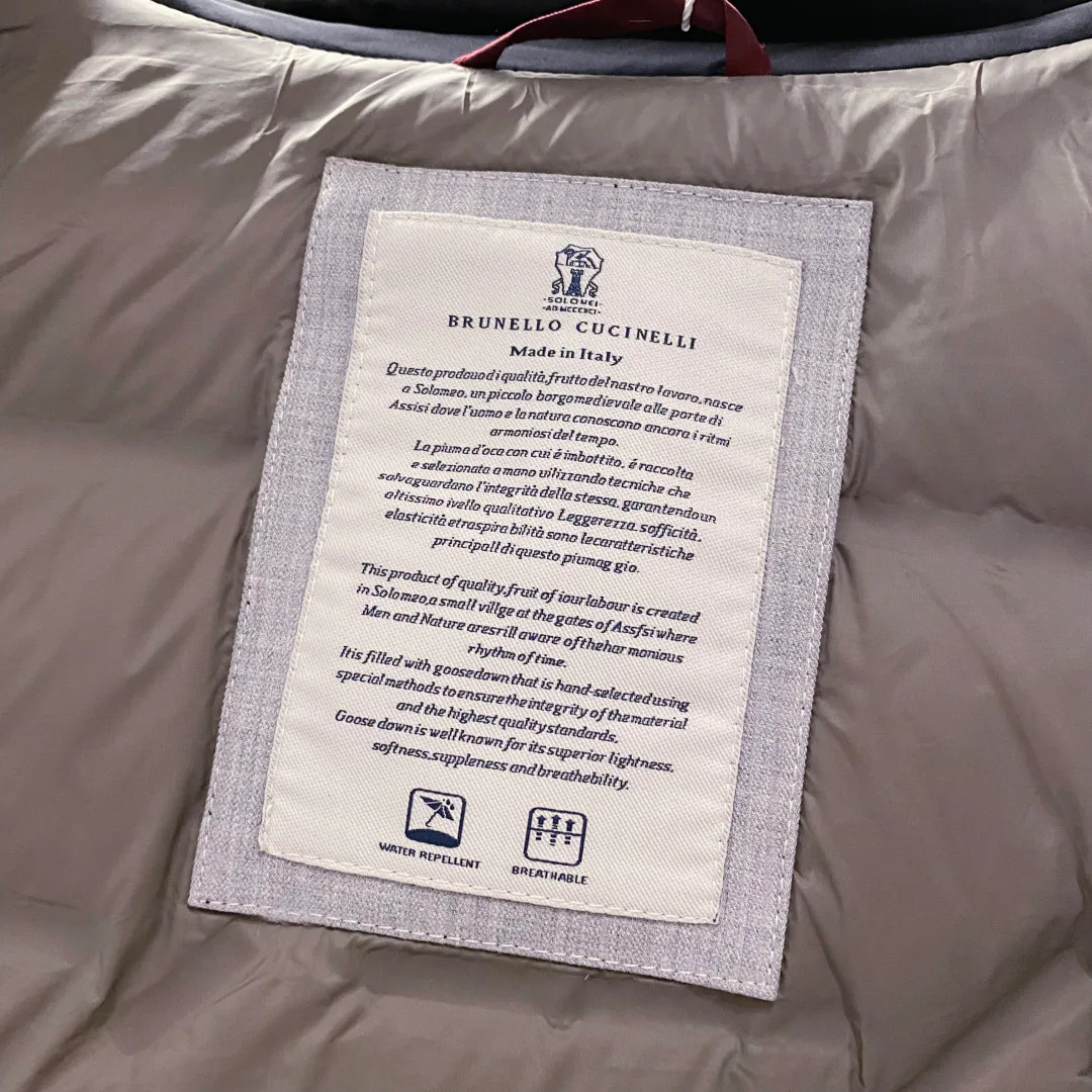 Куртки И Пуховики Мужские Brunello Cucinelli 18572294