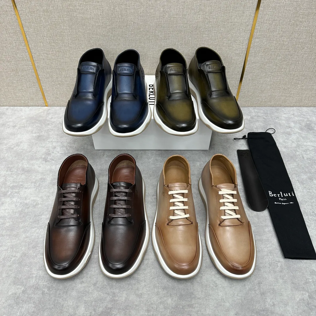 Men's Loafers And Dress Shoes BERLUTI 18100123