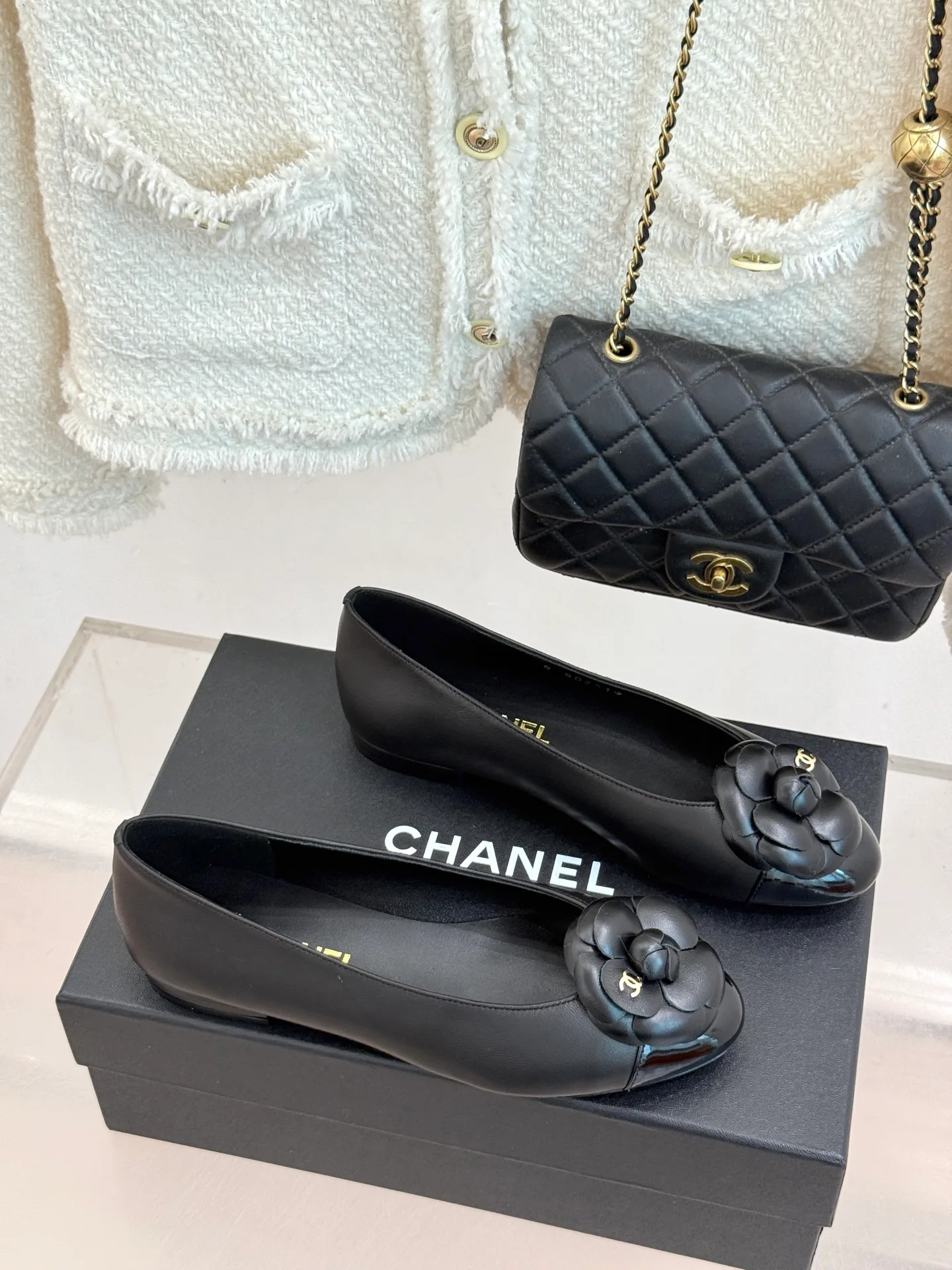 Women's Ballet Flats CHANEL 17741086