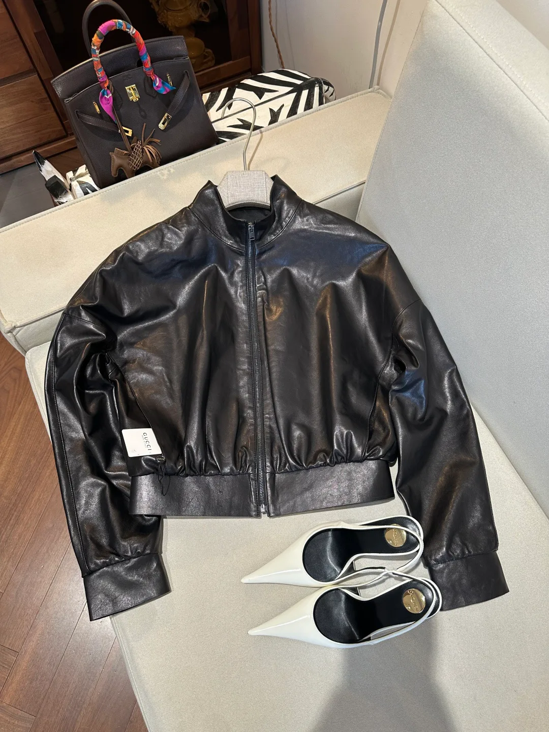 Women's Leather Jackets And Sheepskin Coats GUCCI 17088787