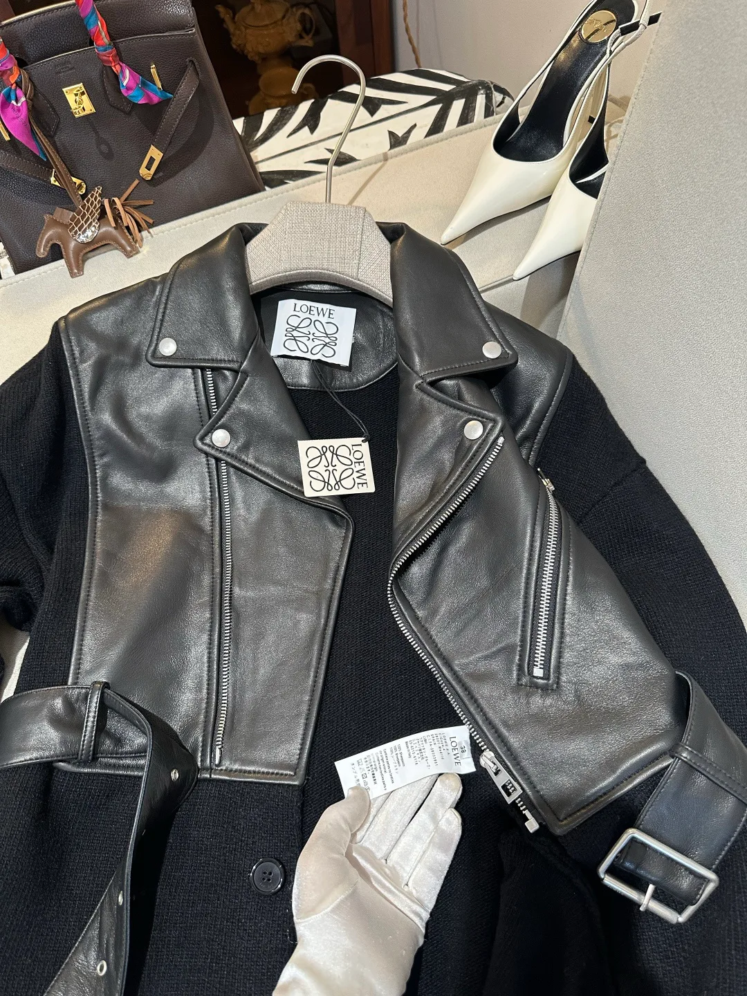 Women's Leather Jackets And Sheepskin Coats LOEWE 17088756