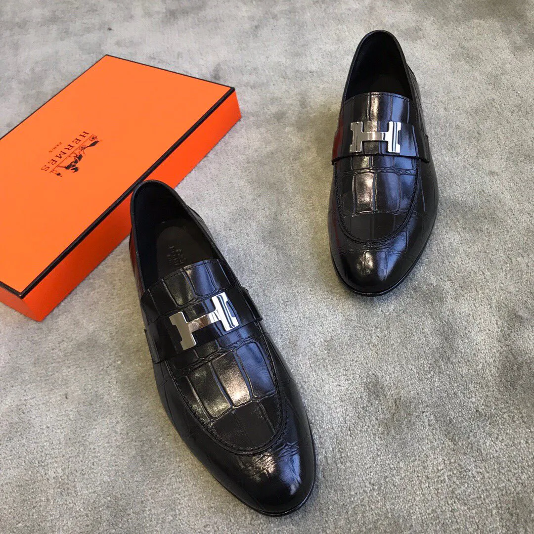 Men's Loafers And Dress Shoes HERMES 17745609