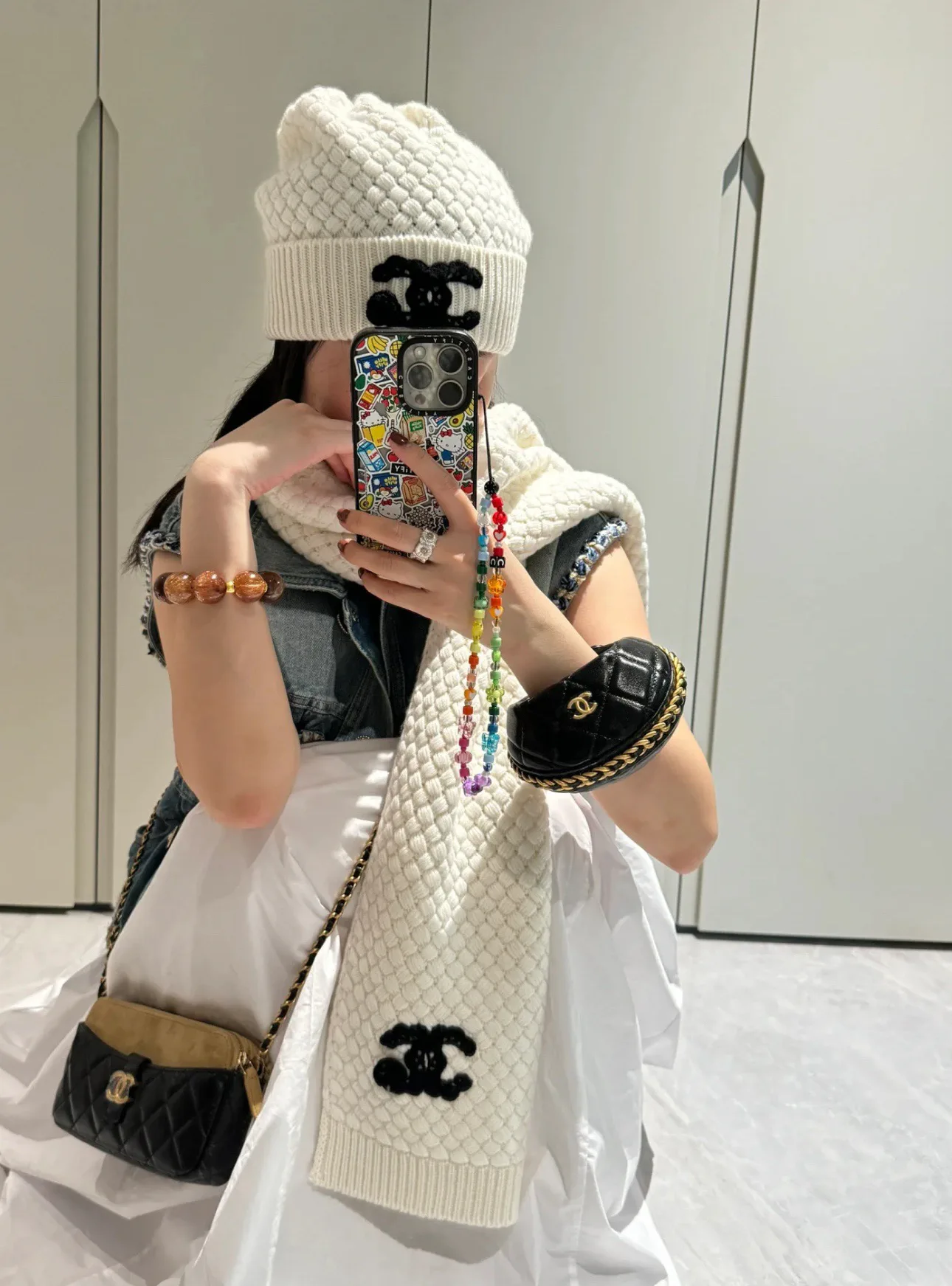 Scarves CHANEL 18427047