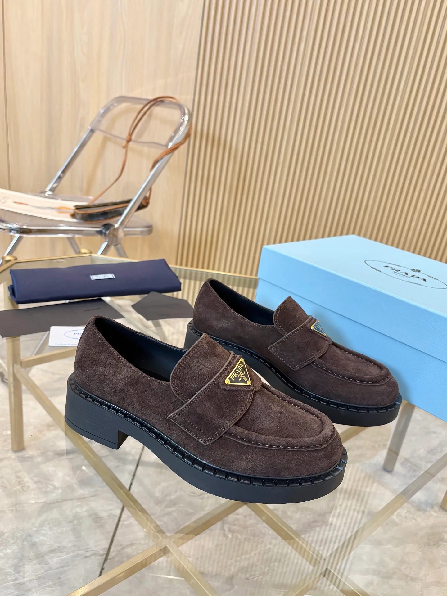 Women's Loafers And Moccasins PRADA 17524790