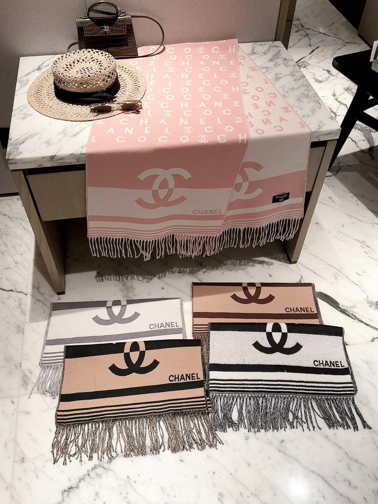 Scarves CHANEL 18377560