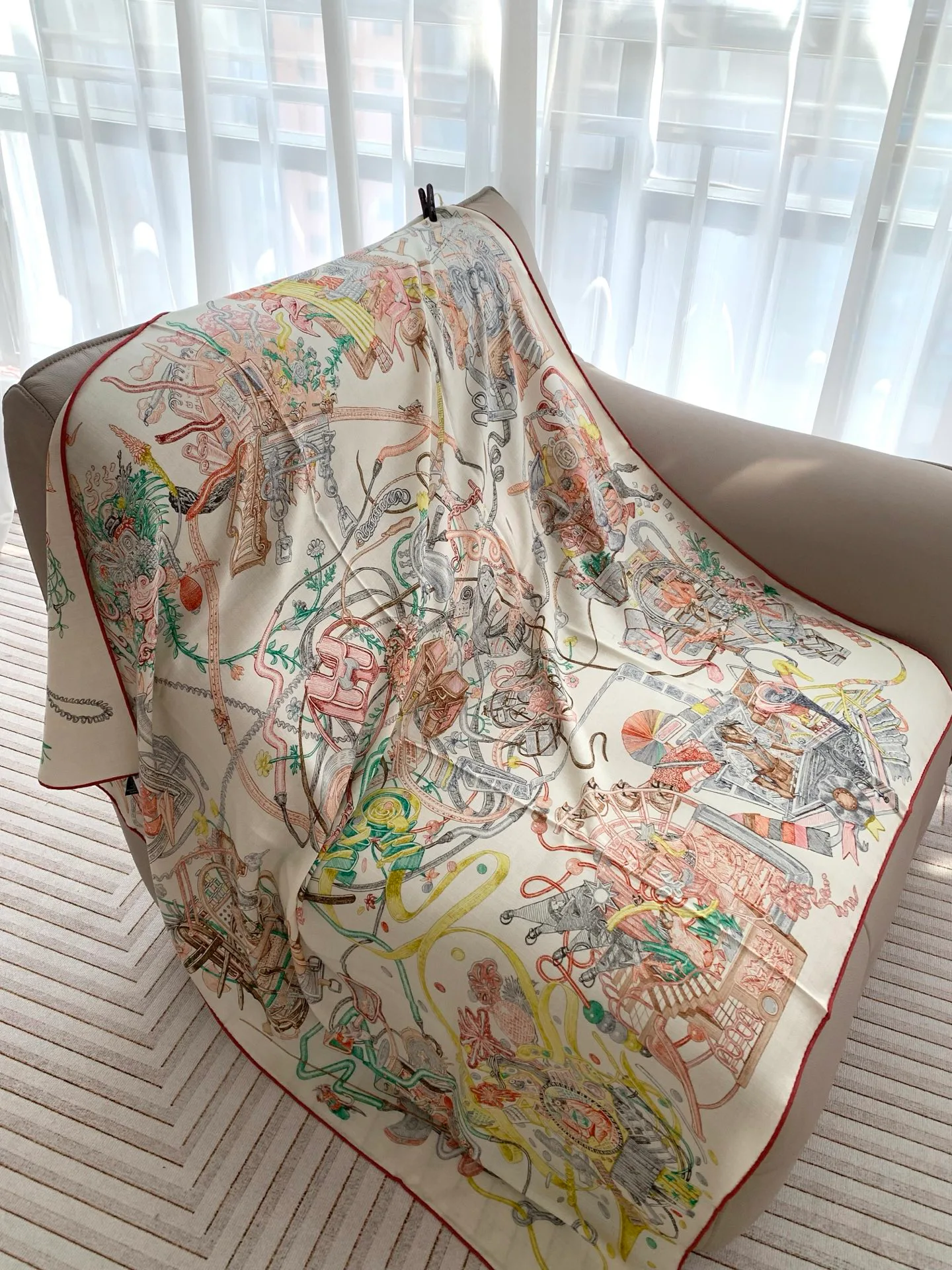 Silk Scarves HERMES 17991628