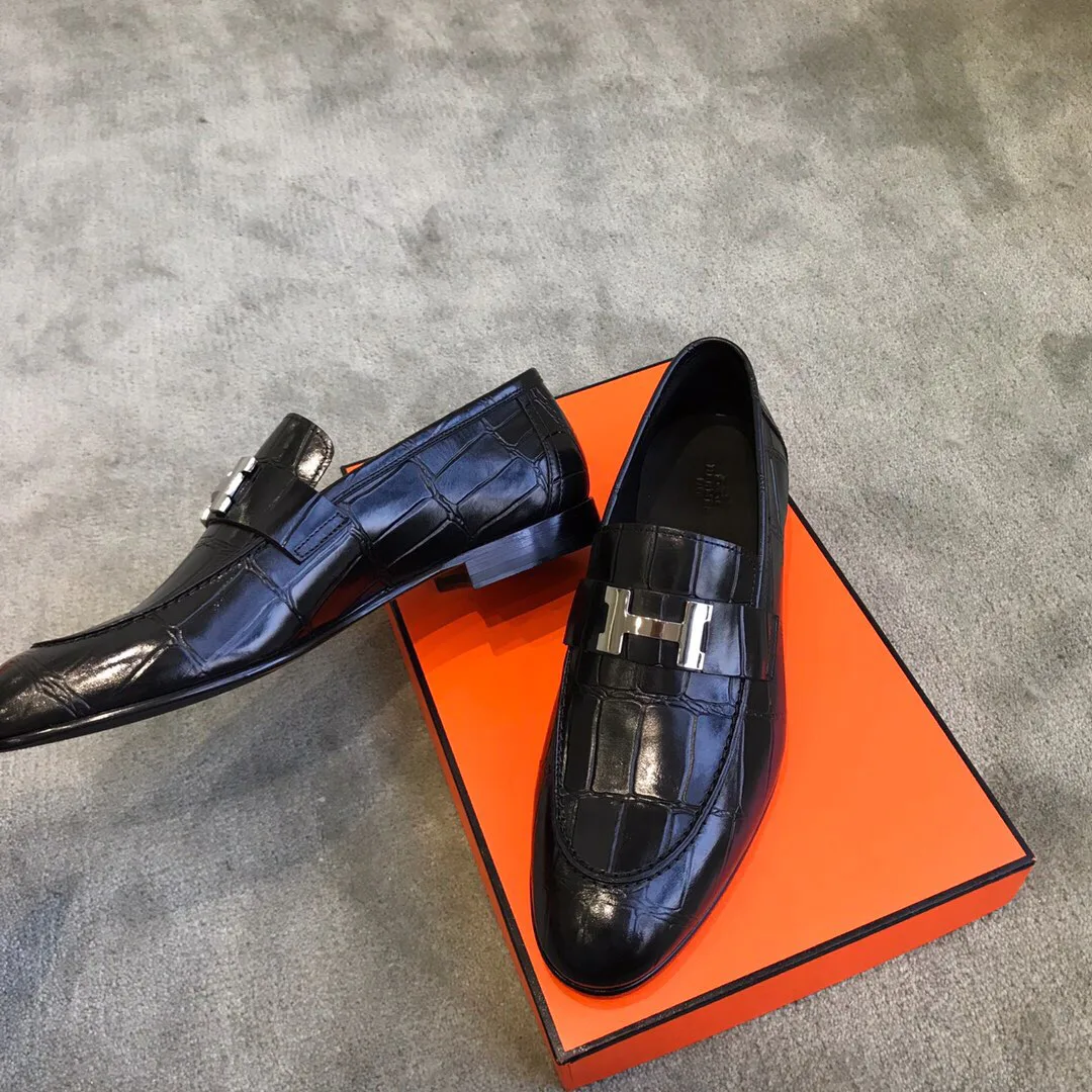Men's Loafers And Dress Shoes HERMES 17745609