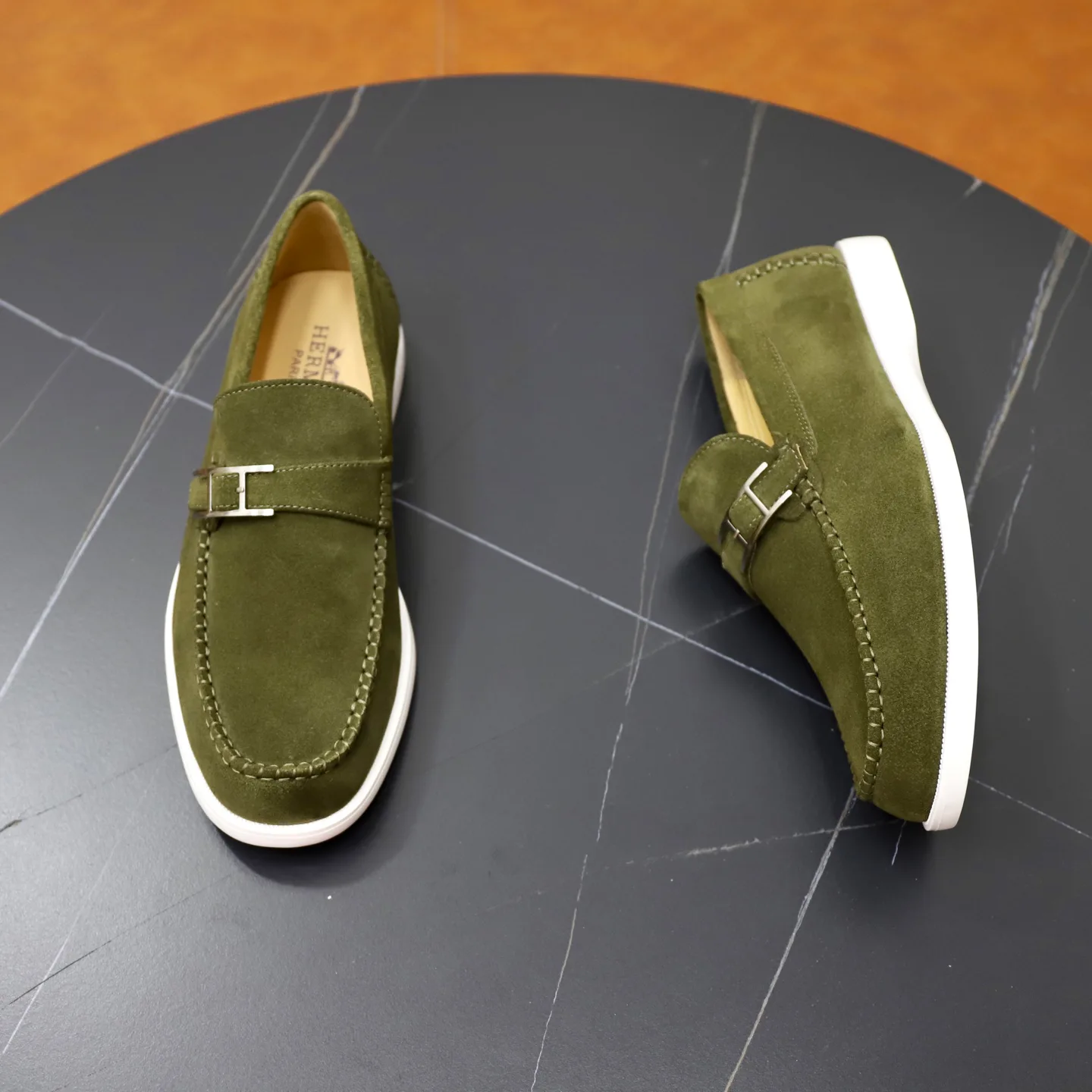 Men's Loafers And Dress Shoes HERMES 17911017
