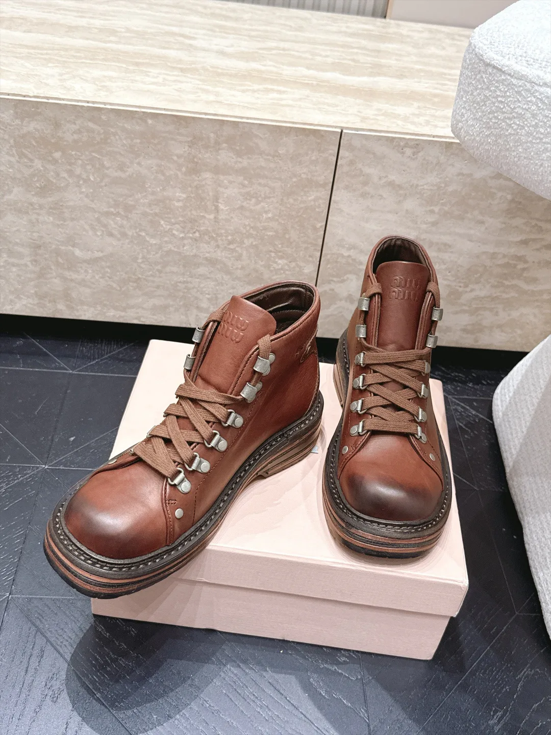 Women's Ankle Boots MIU MIU 18025630