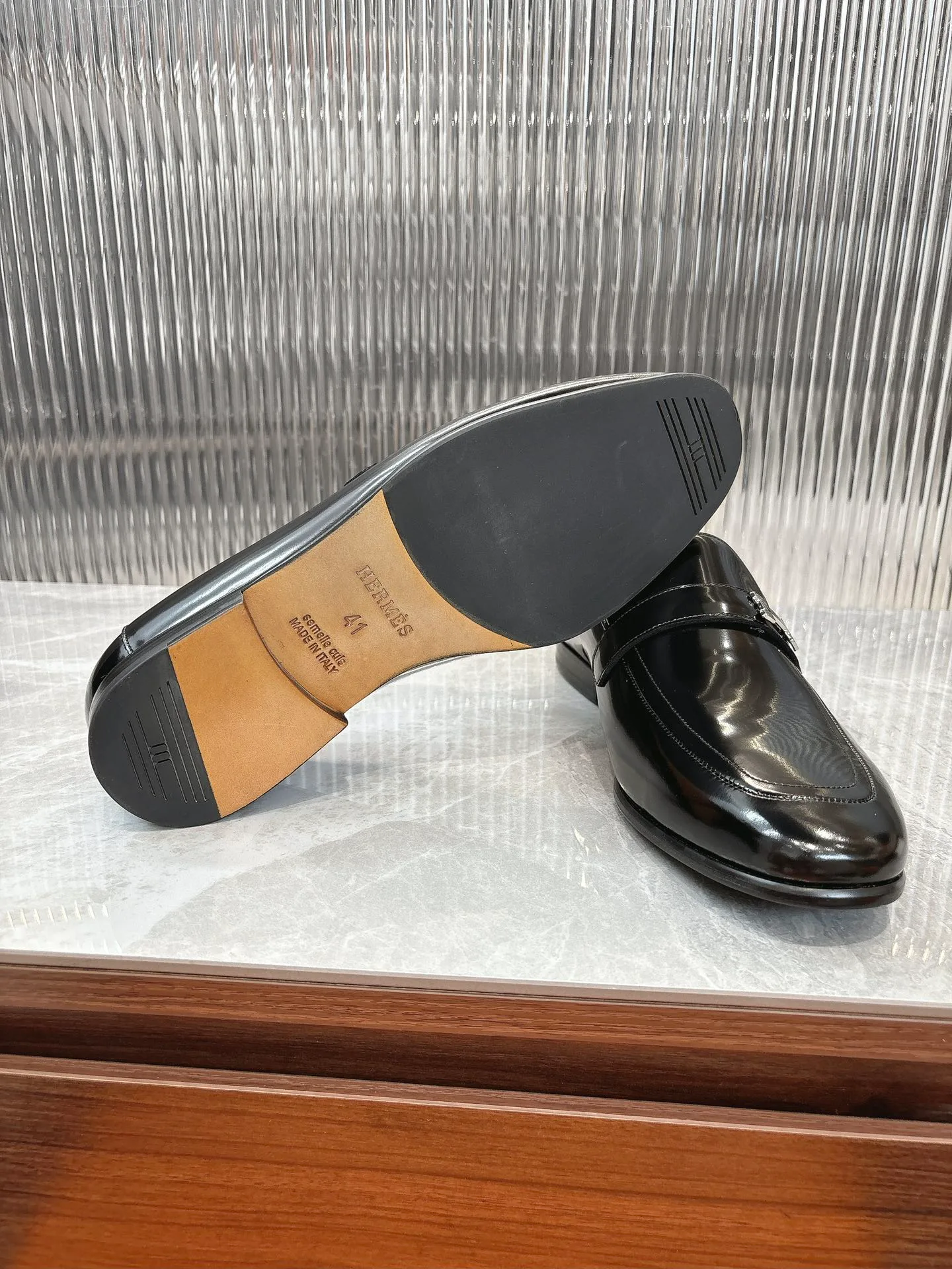 Men's Loafers And Dress Shoes HERMES 17745602