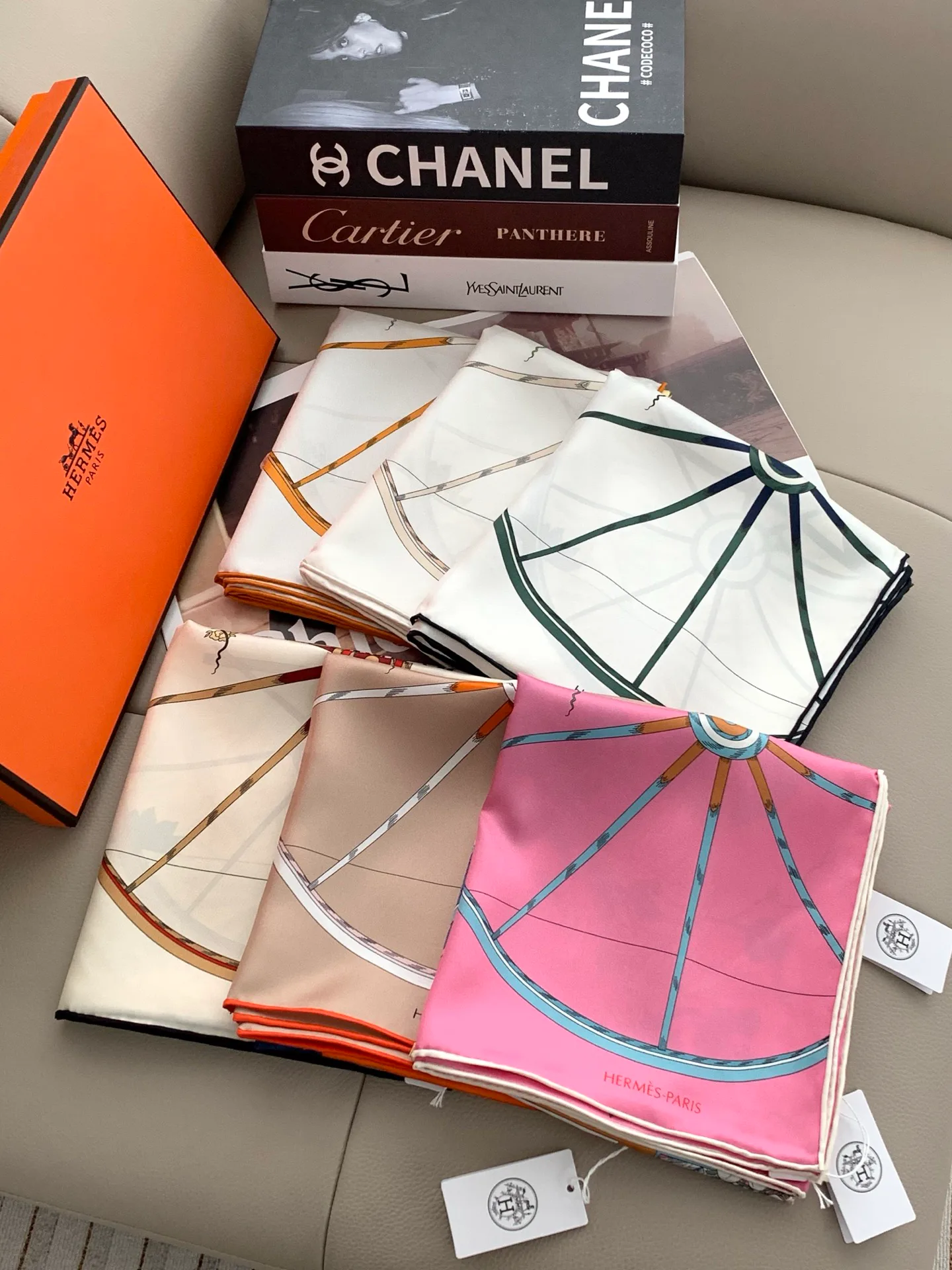 Silk Scarves HERMES 18476558