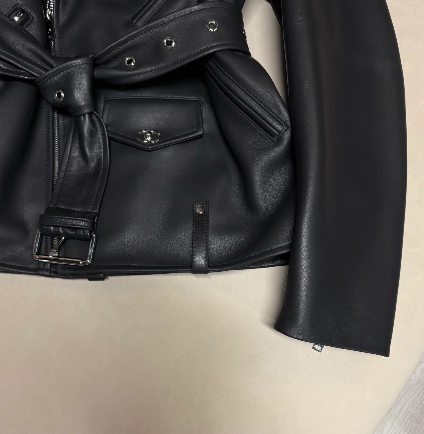 Women's Leather Jackets And Sheepskin Coats CHANEL 18358903