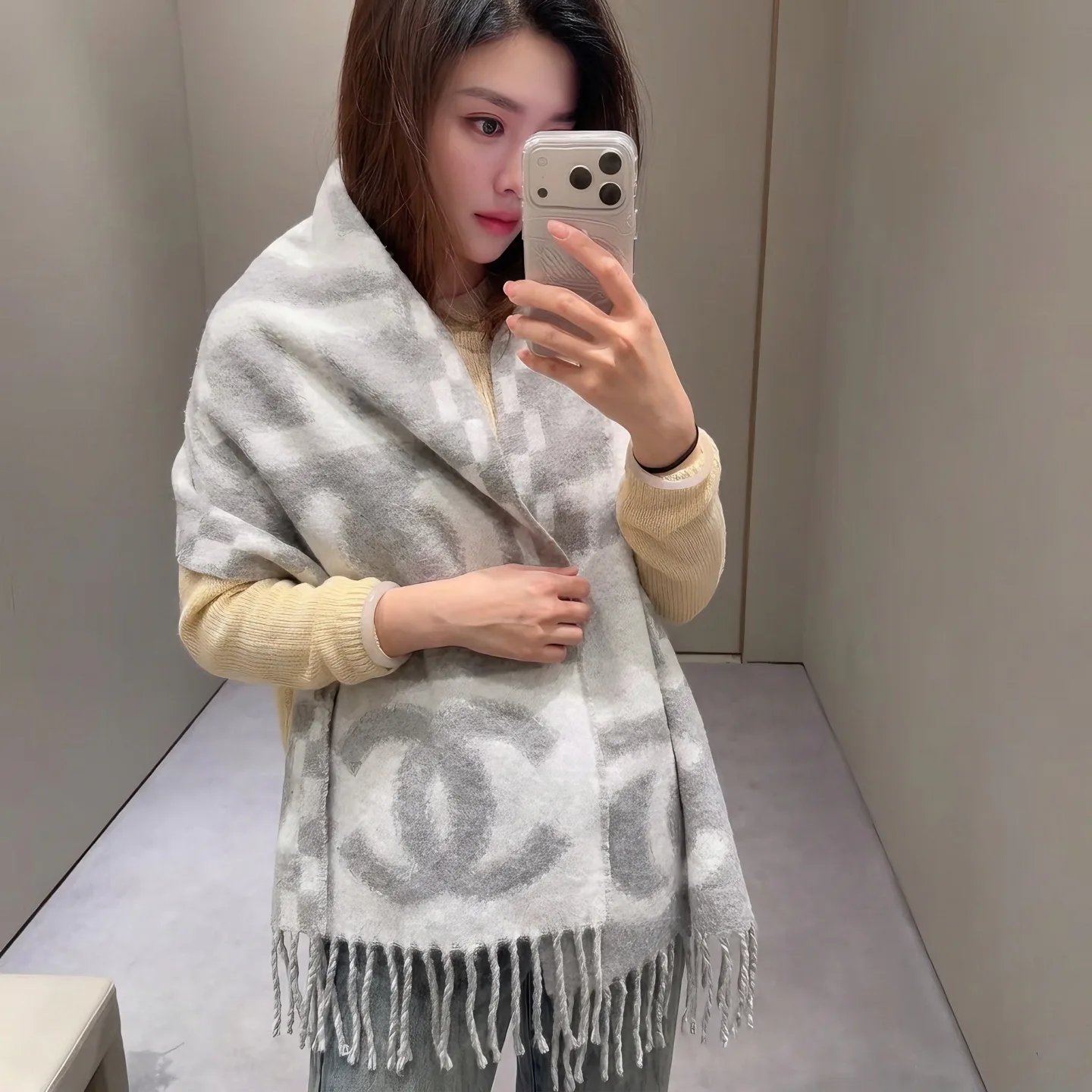 Scarves CHANEL 18322569