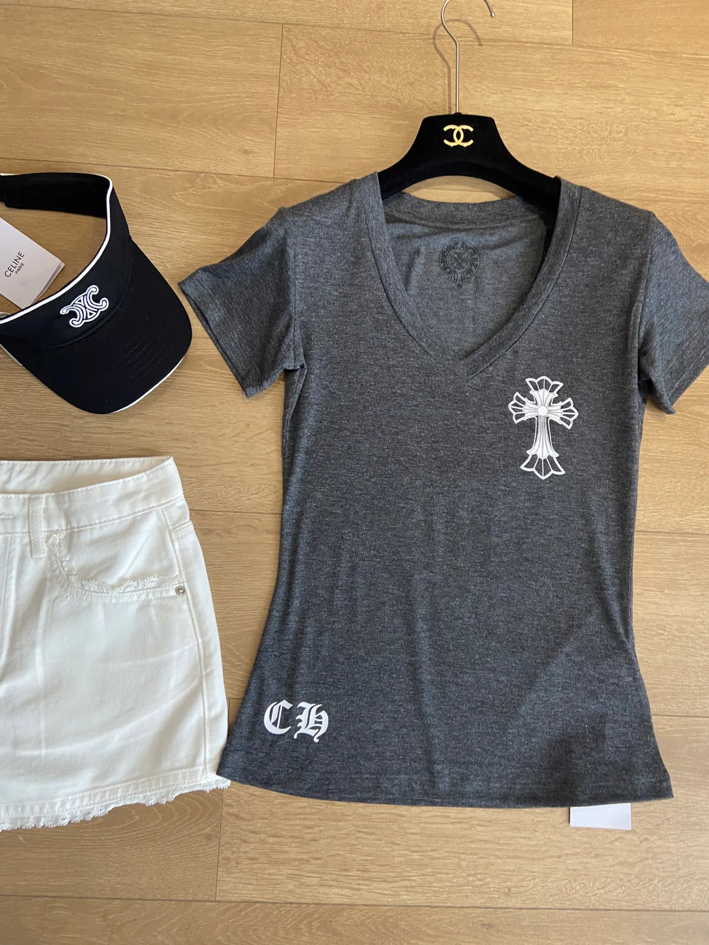 Women's T-Shirts CHROME HEARTS 17160001