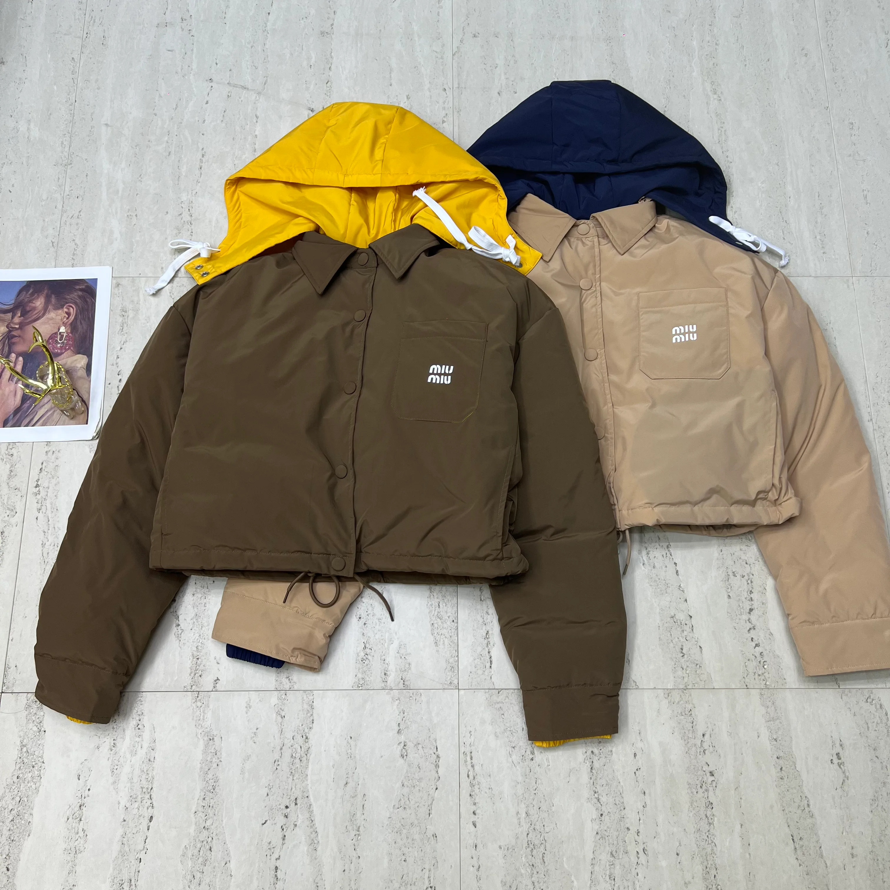 Women's Jackets And Down Jackets MIU MIU 18035506
