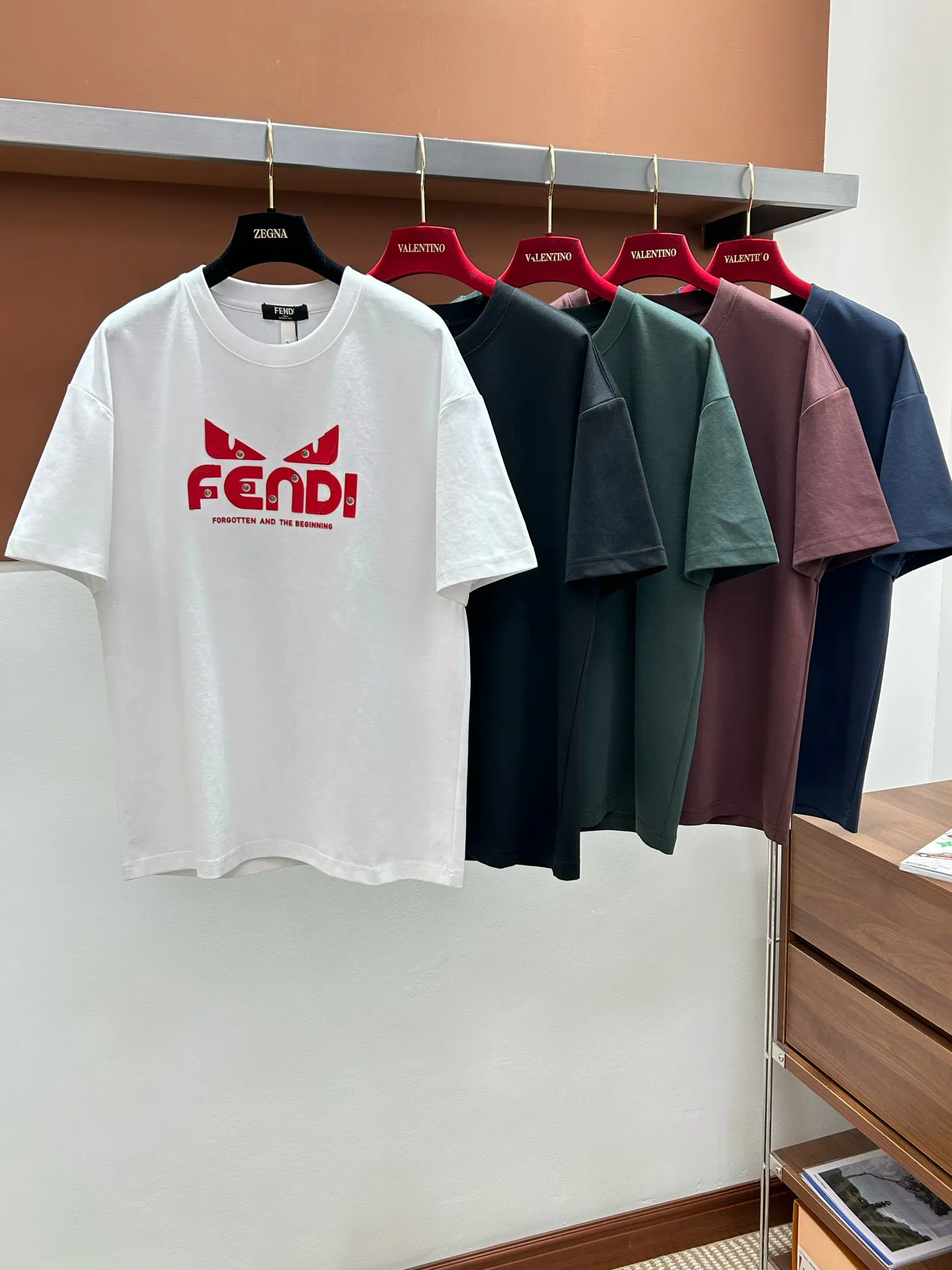 Men's T-Shirts FENDI 18246923