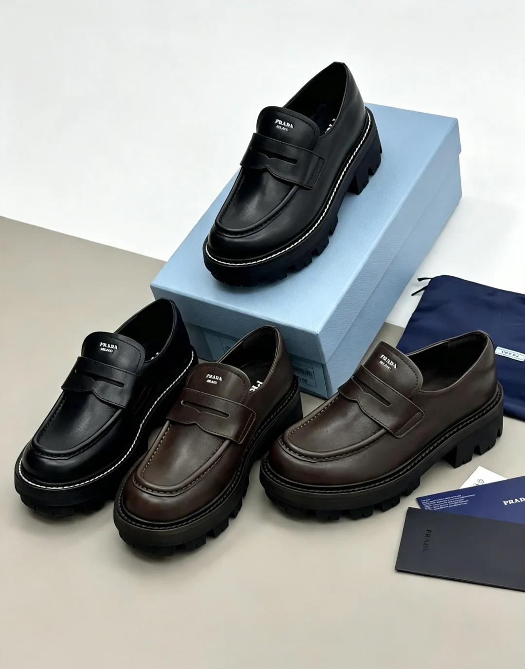 Women's Loafers And Moccasins PRADA 18223993