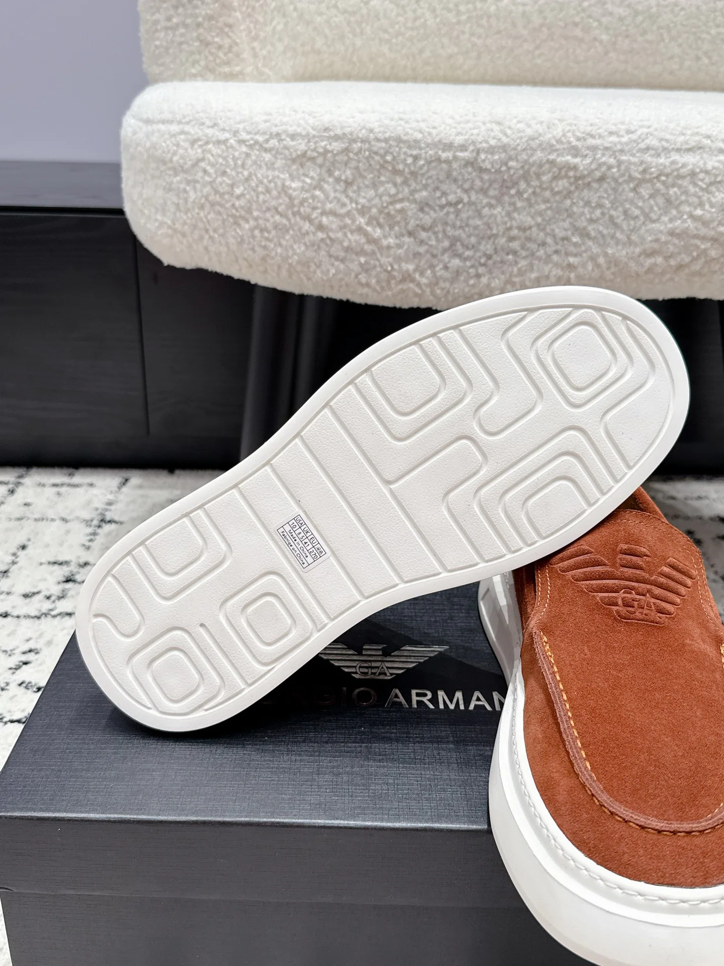 Men's Loafers And Dress Shoes ARMANI 17106855