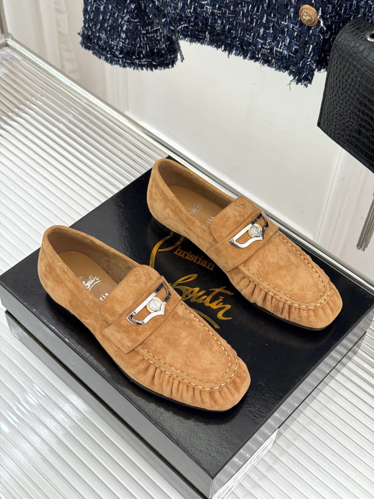 Лоферы И Мокасины Женские Christian Louboutin 18598152